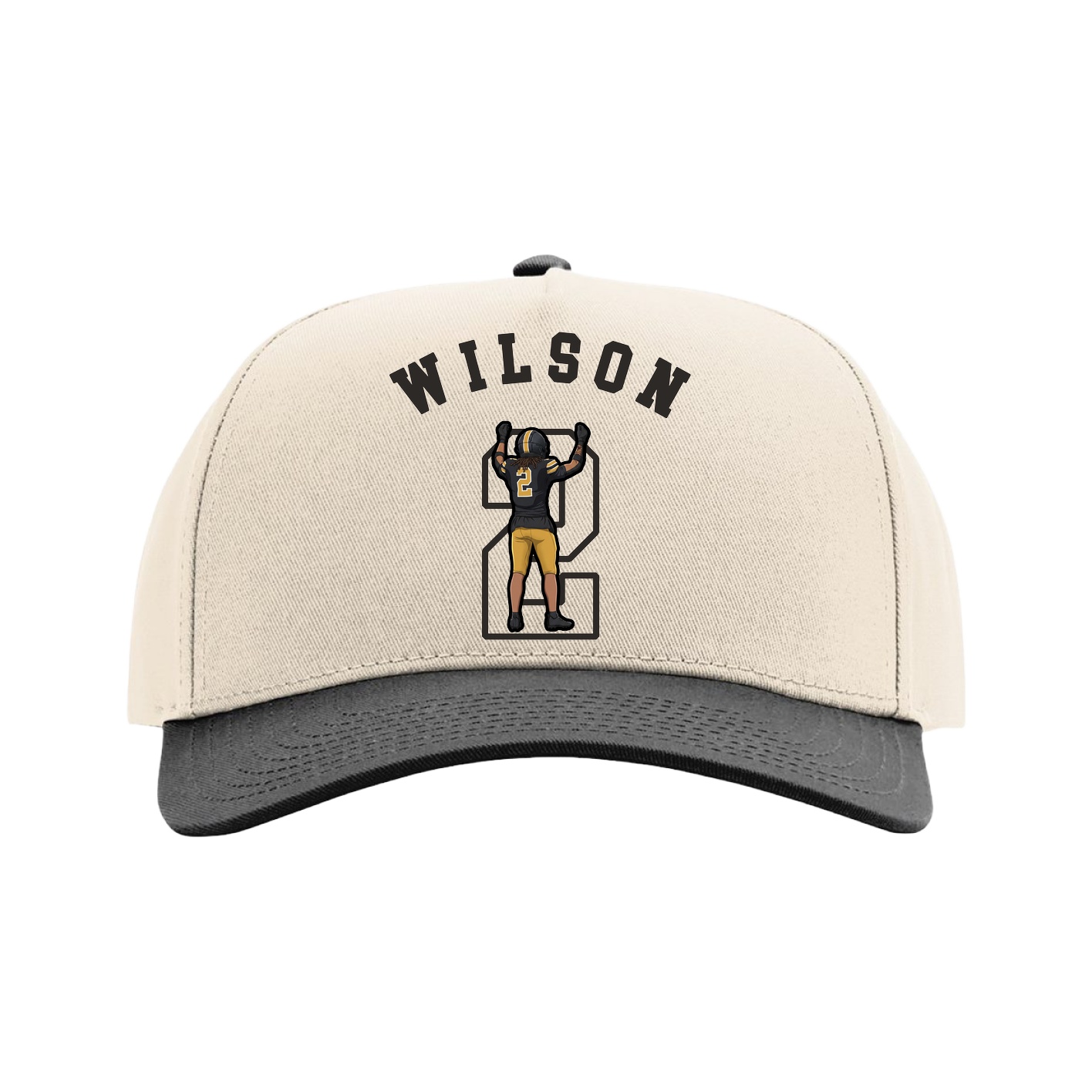 Full Fabric Five-Panel Champ Cap
