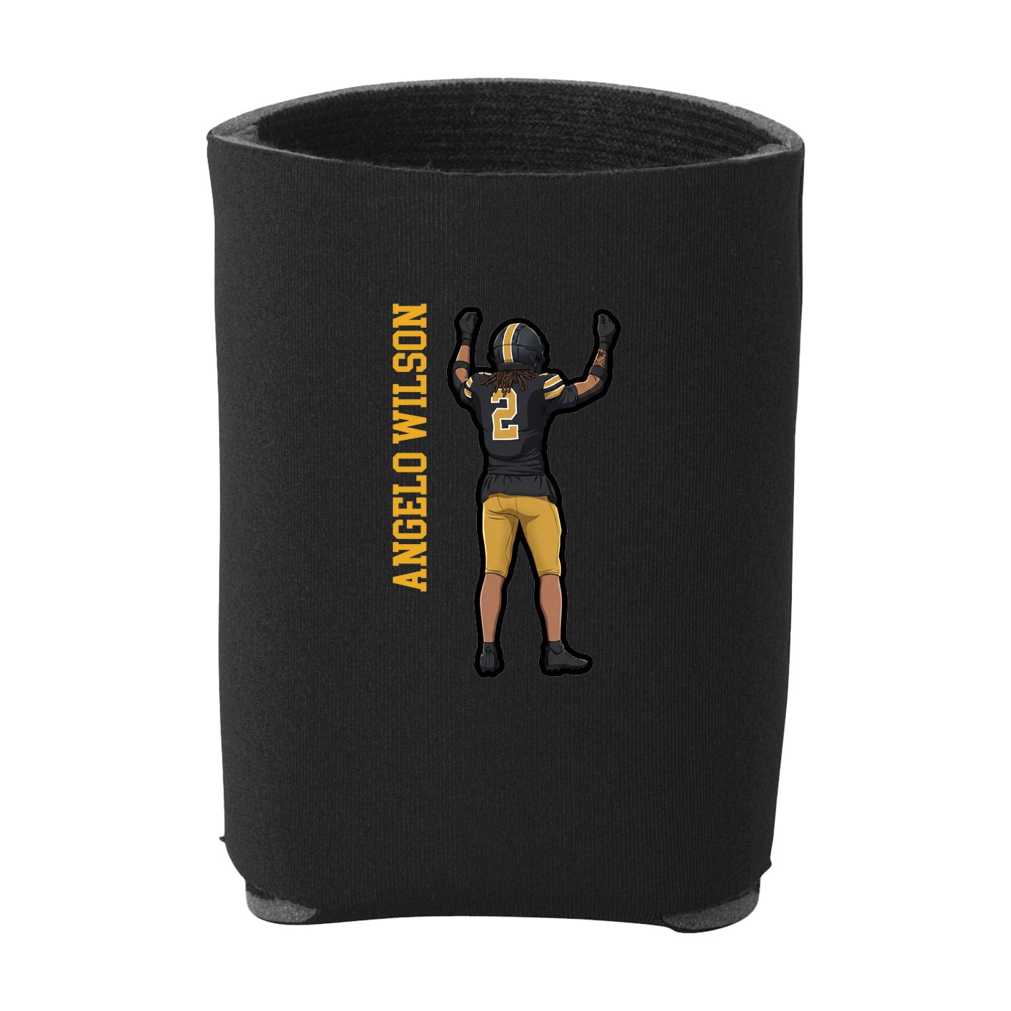 Can Holder — Name Vertical in Black