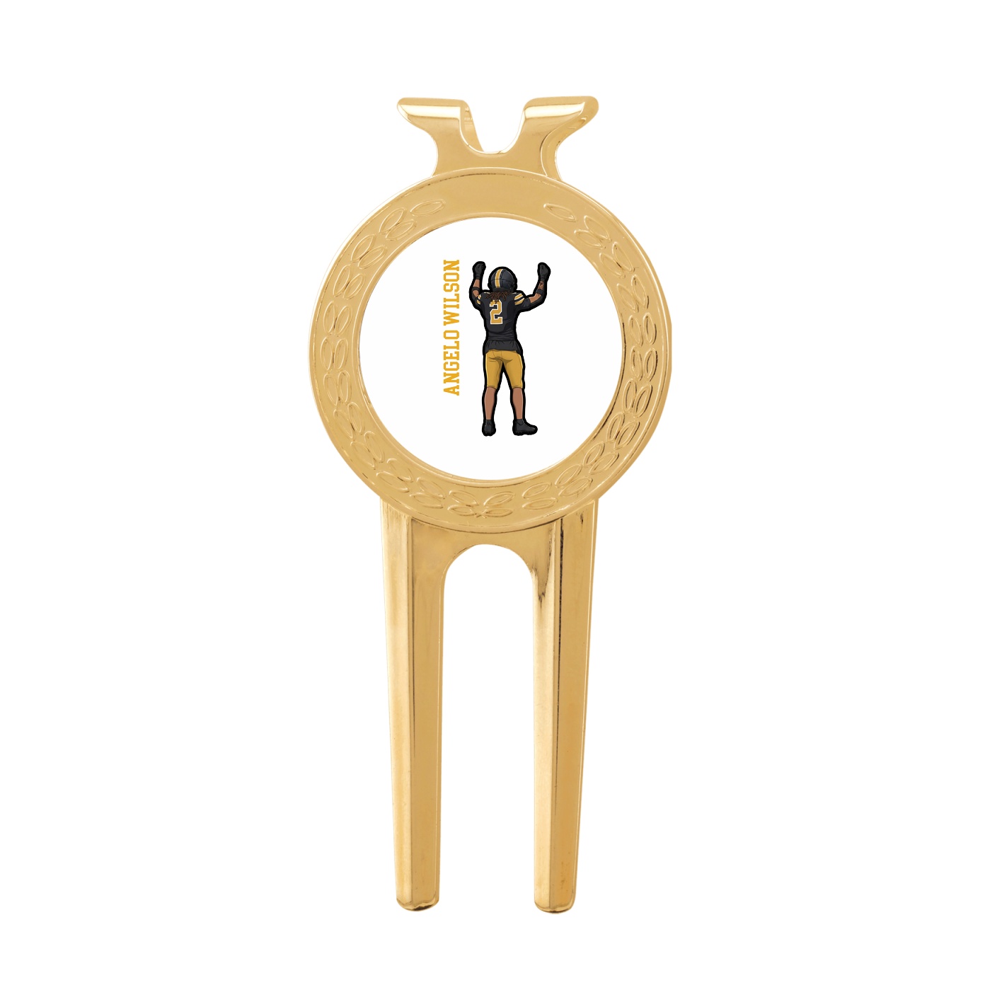 Divot Tool with Ball Marker — Name Vertical in Classic