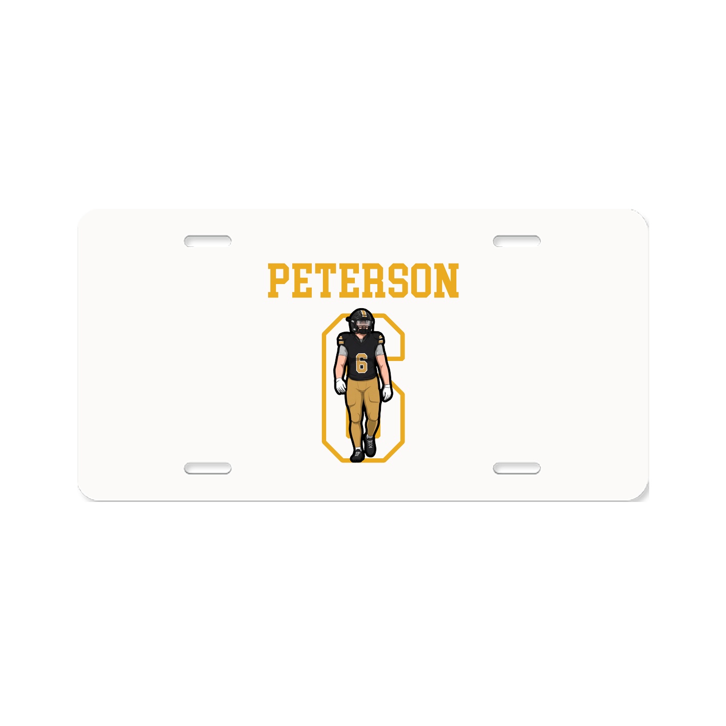 License Plate — Shirsey in Classic