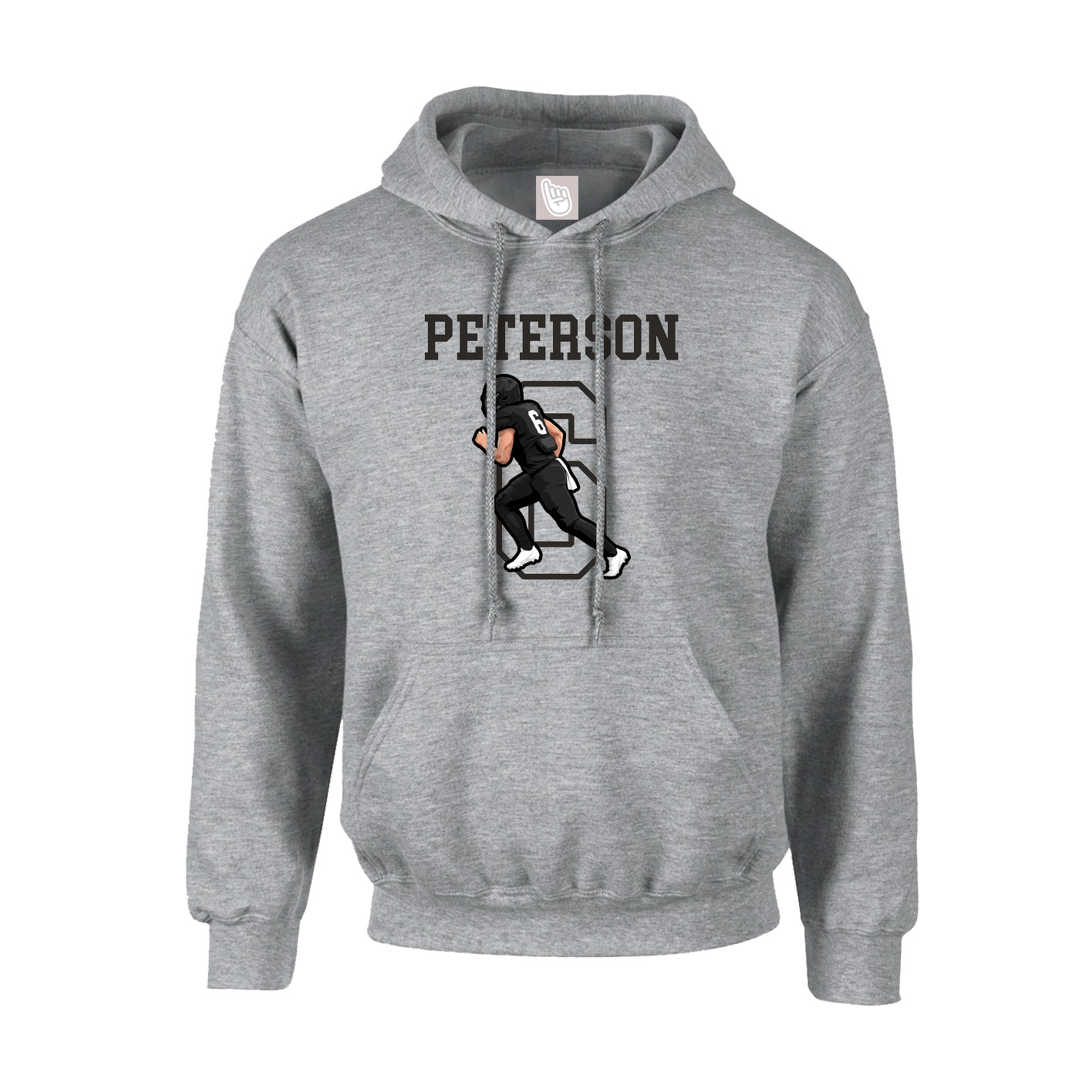 Hoodie — Shirsey in Grey