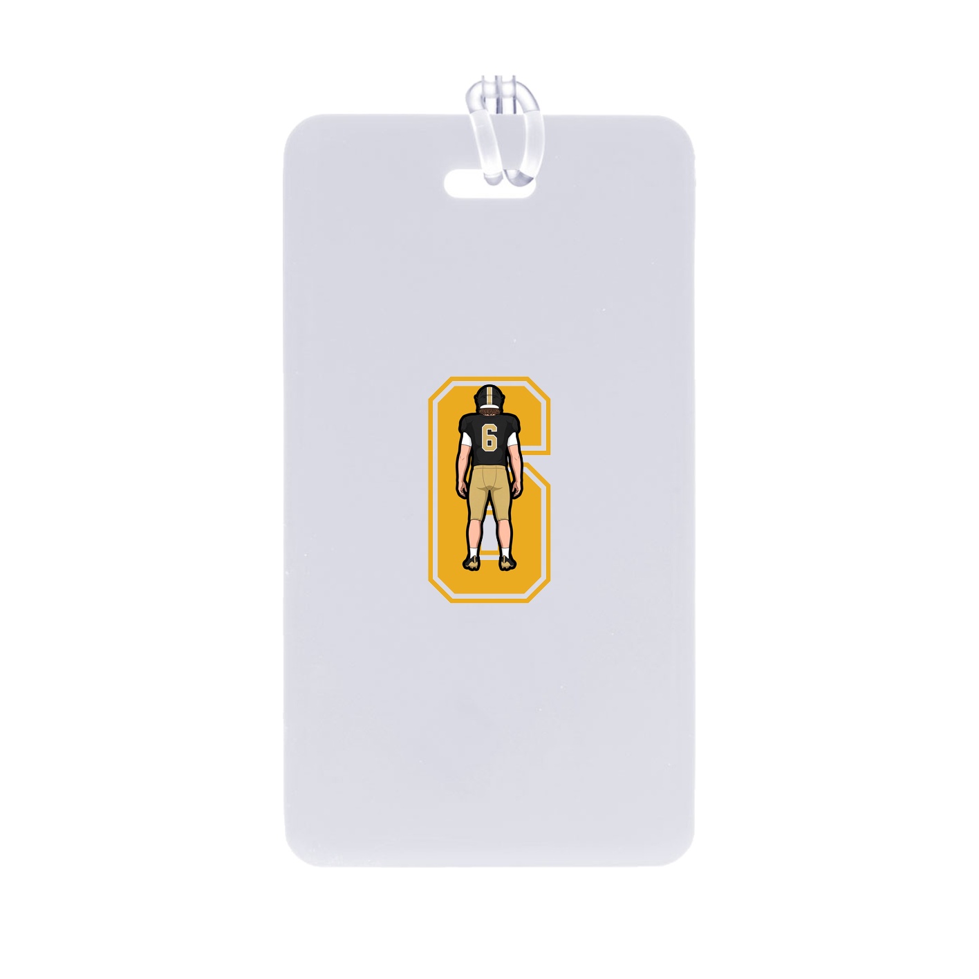 Bag Tag — Number in Classic