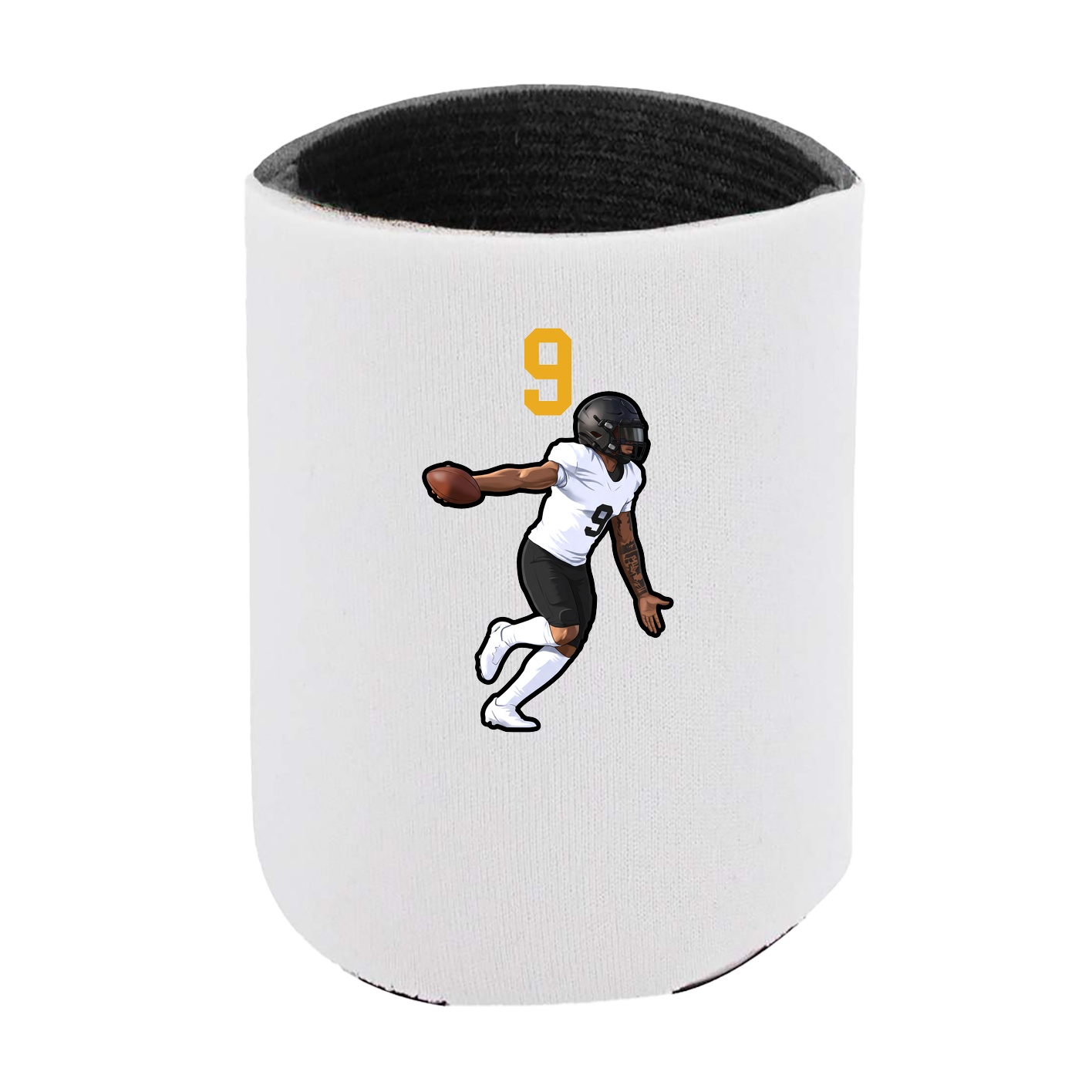 Can Holder — Number Top in White