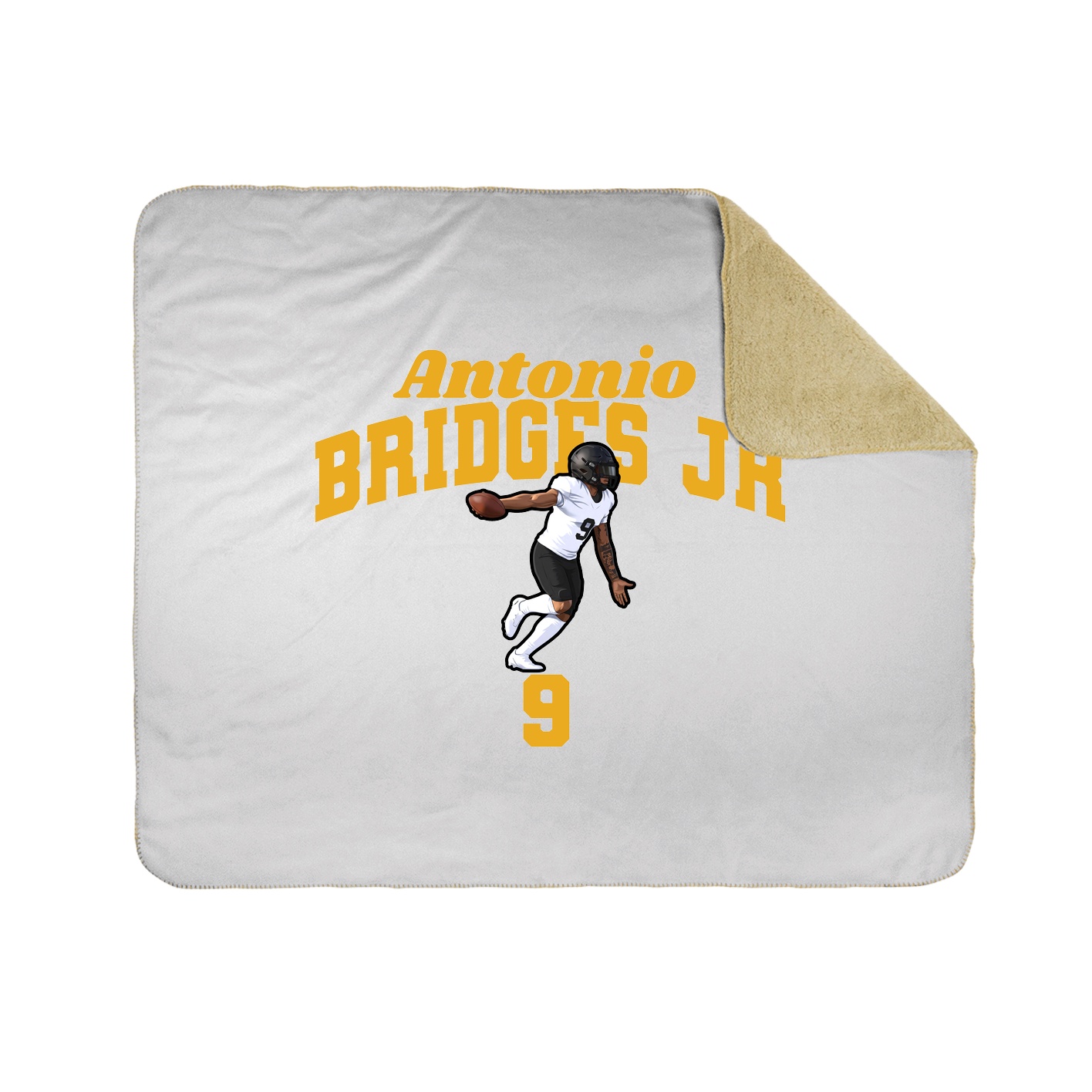 Throw Blanket — Signature Arch in White