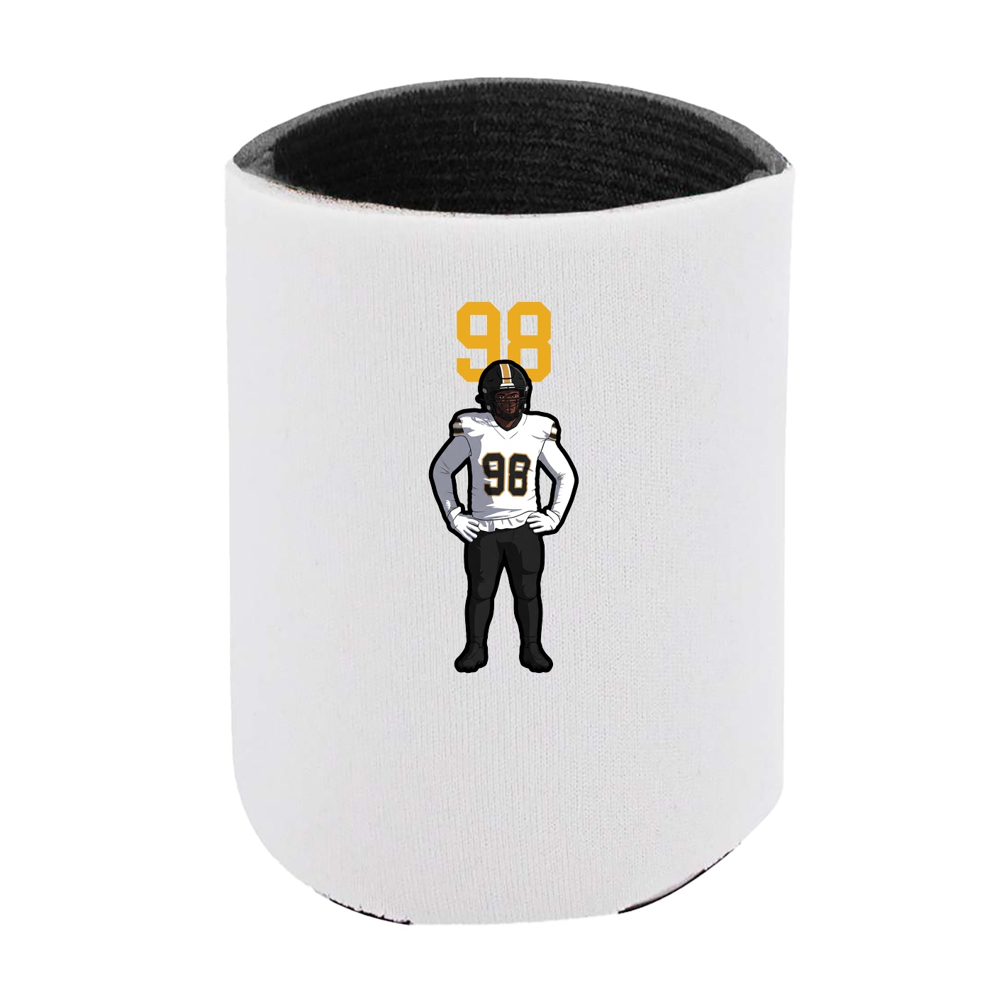 Can Holder — Number Top in White