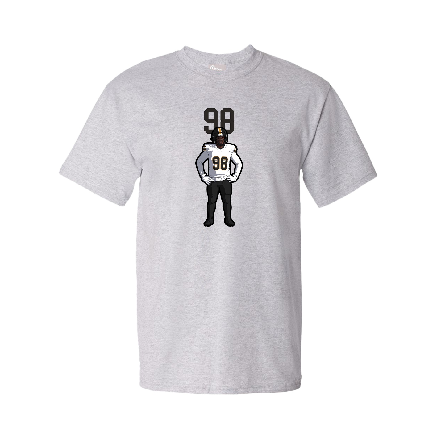Tee — Number Top in Grey