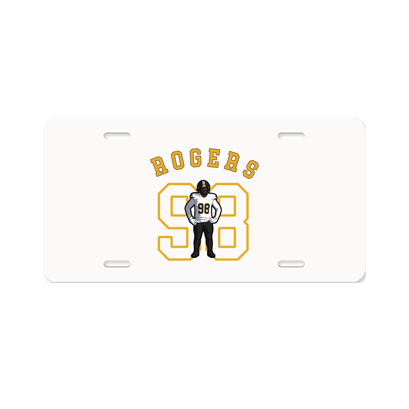 License Plate — Shirsey Arch in Classic