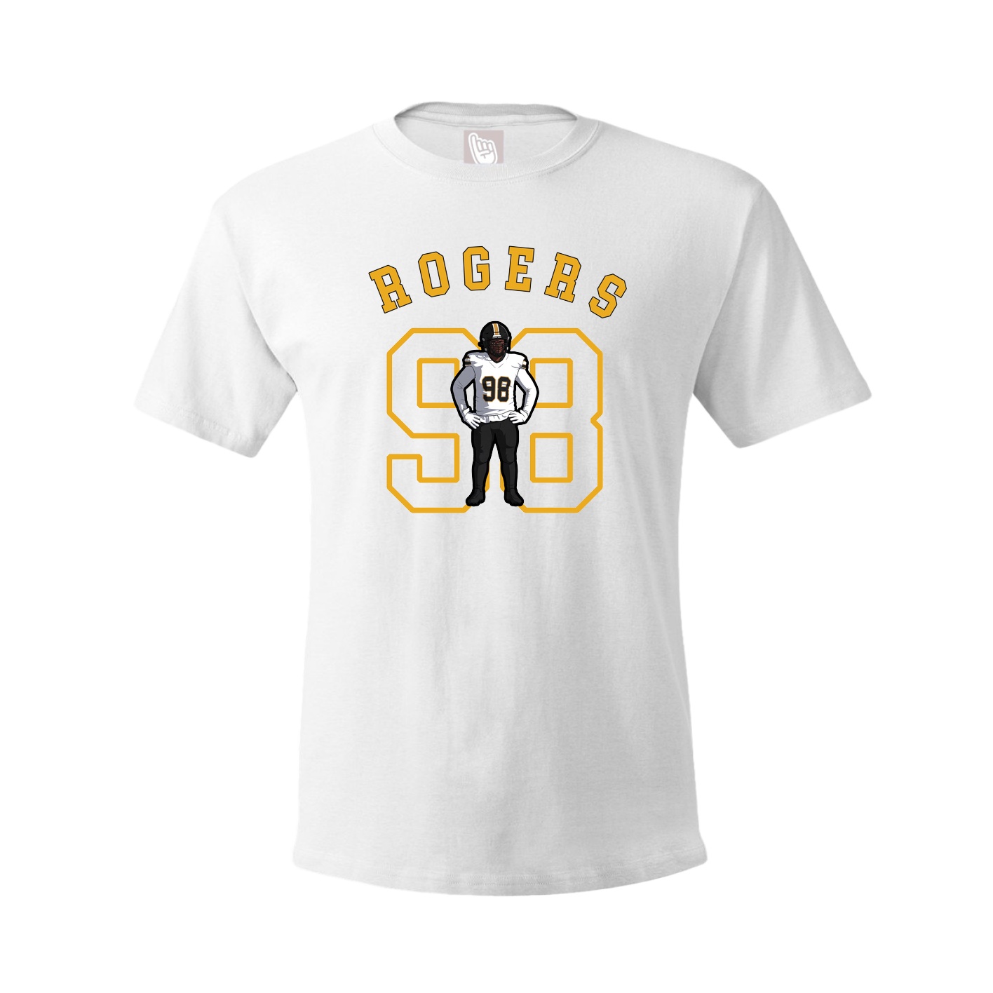 Youth Tee — Shirsey Arch in White