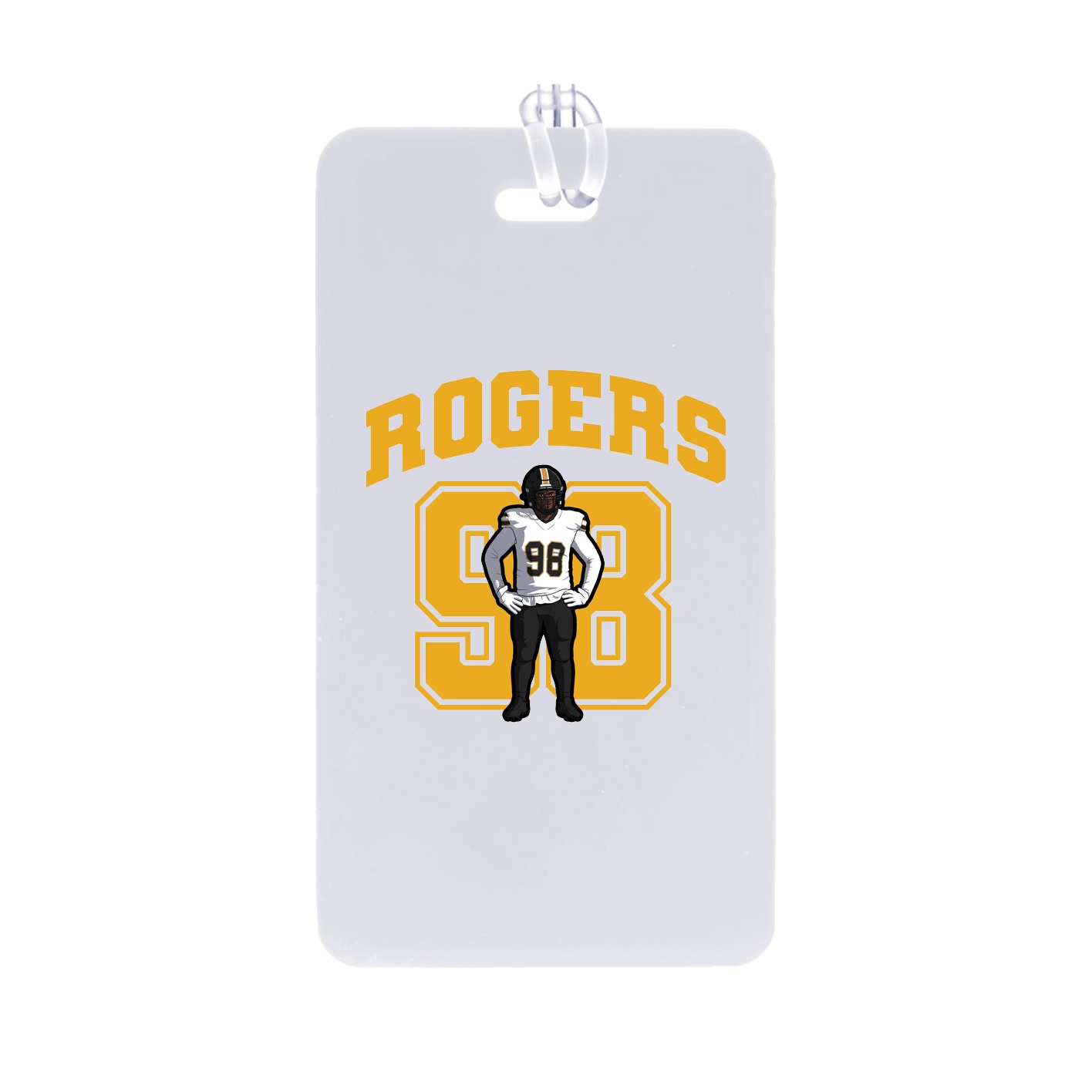Bag Tag — Number in Classic