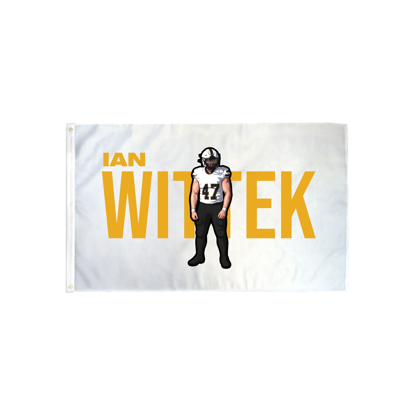 3x5 Flag — Player Name in Classic