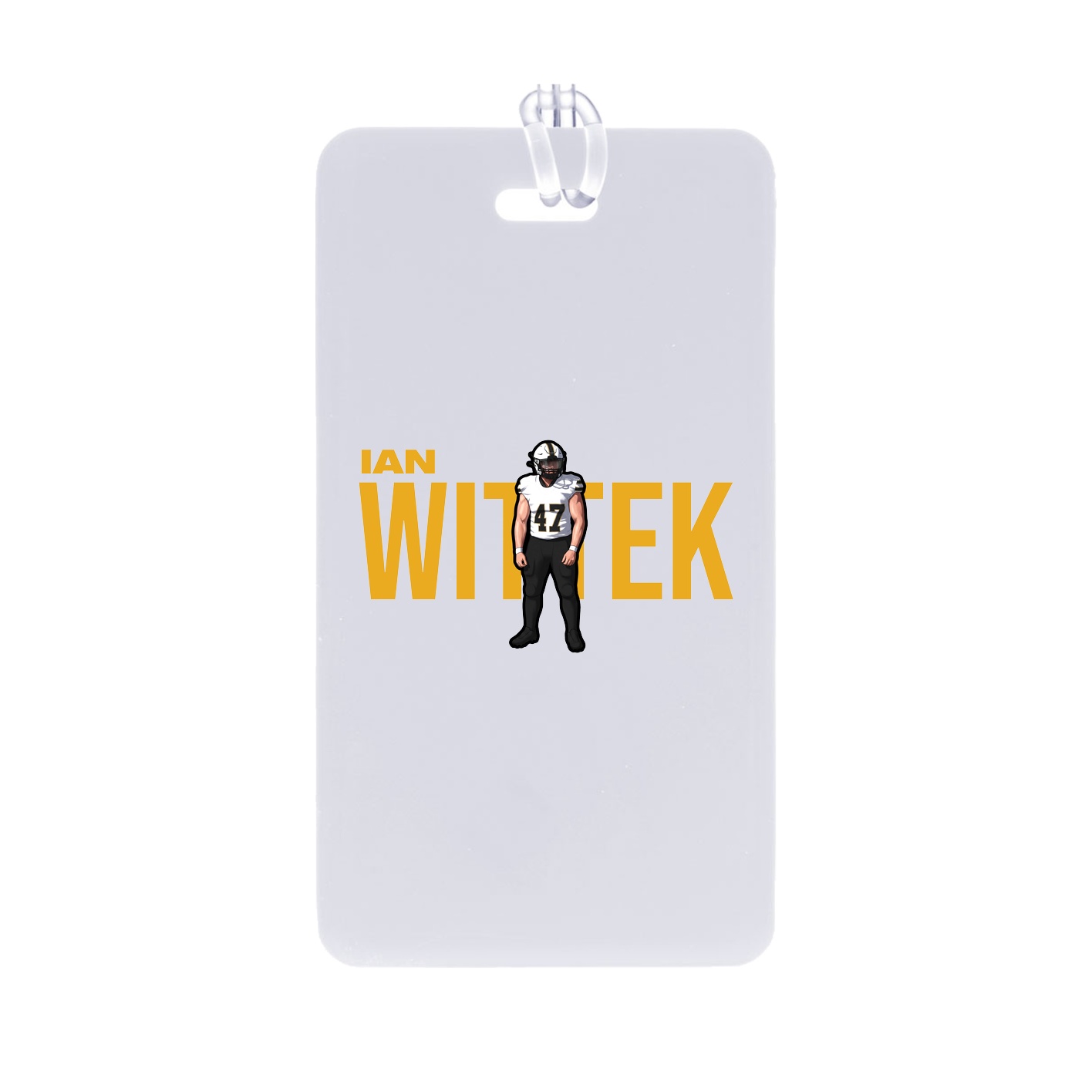 Bag Tag — Player Name in Classic