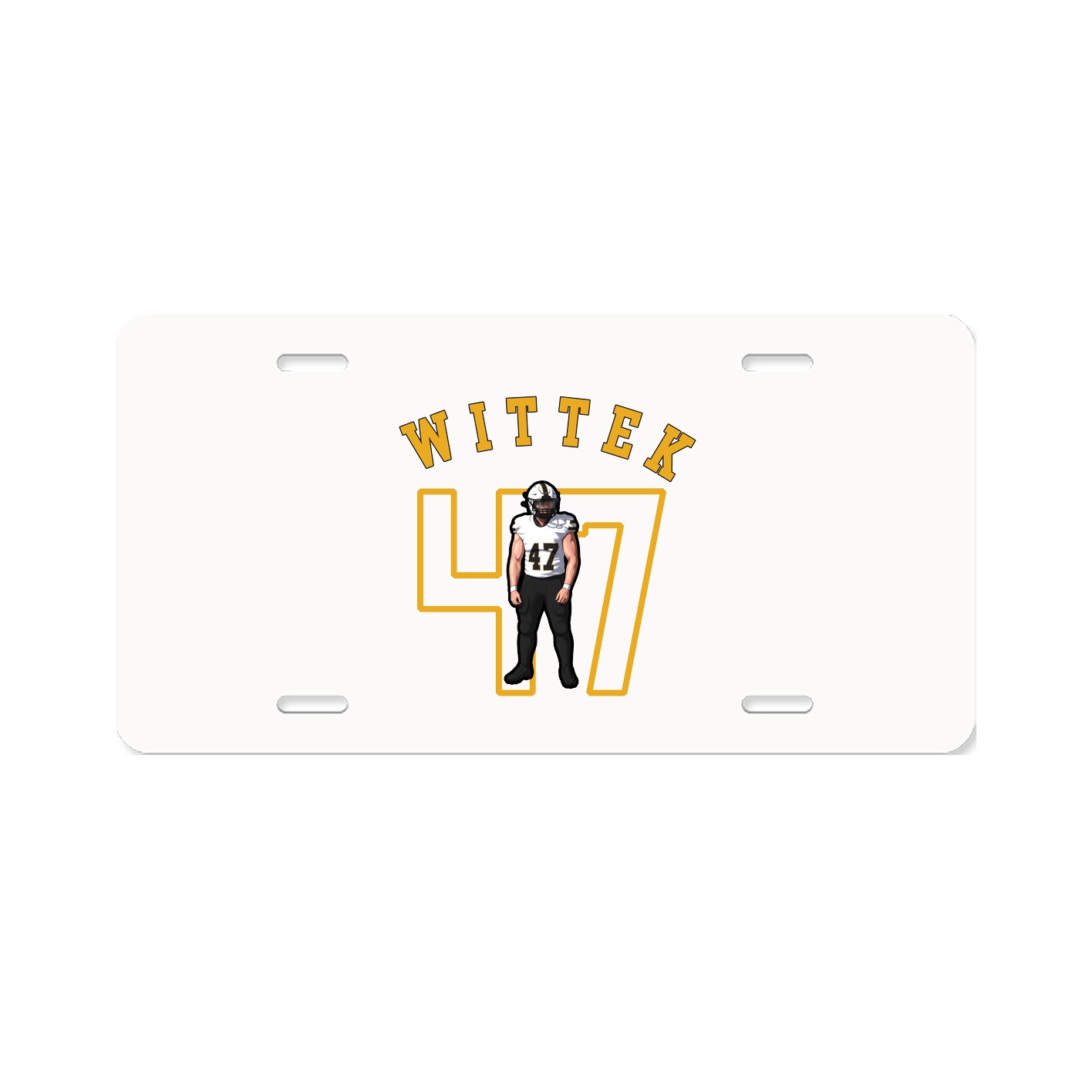License Plate — Shirsey Arch in Classic