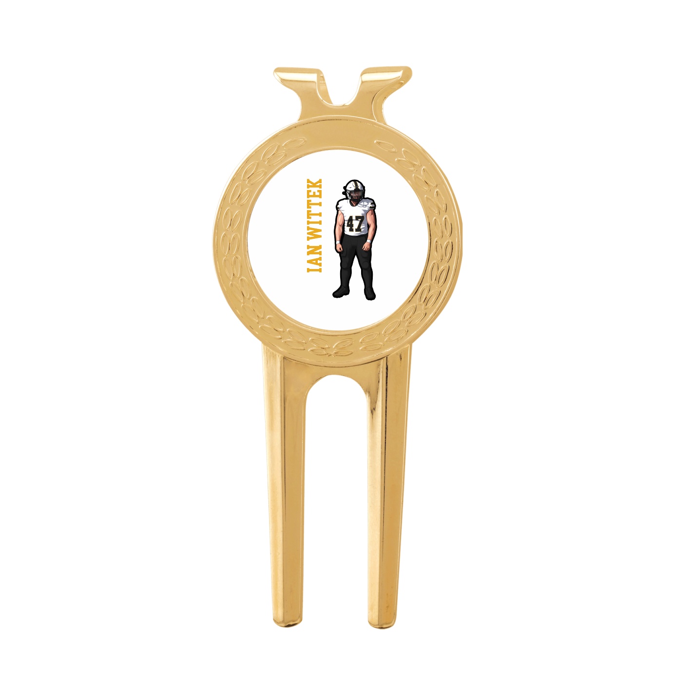 Divot Tool with Ball Marker — Name Vertical in Classic