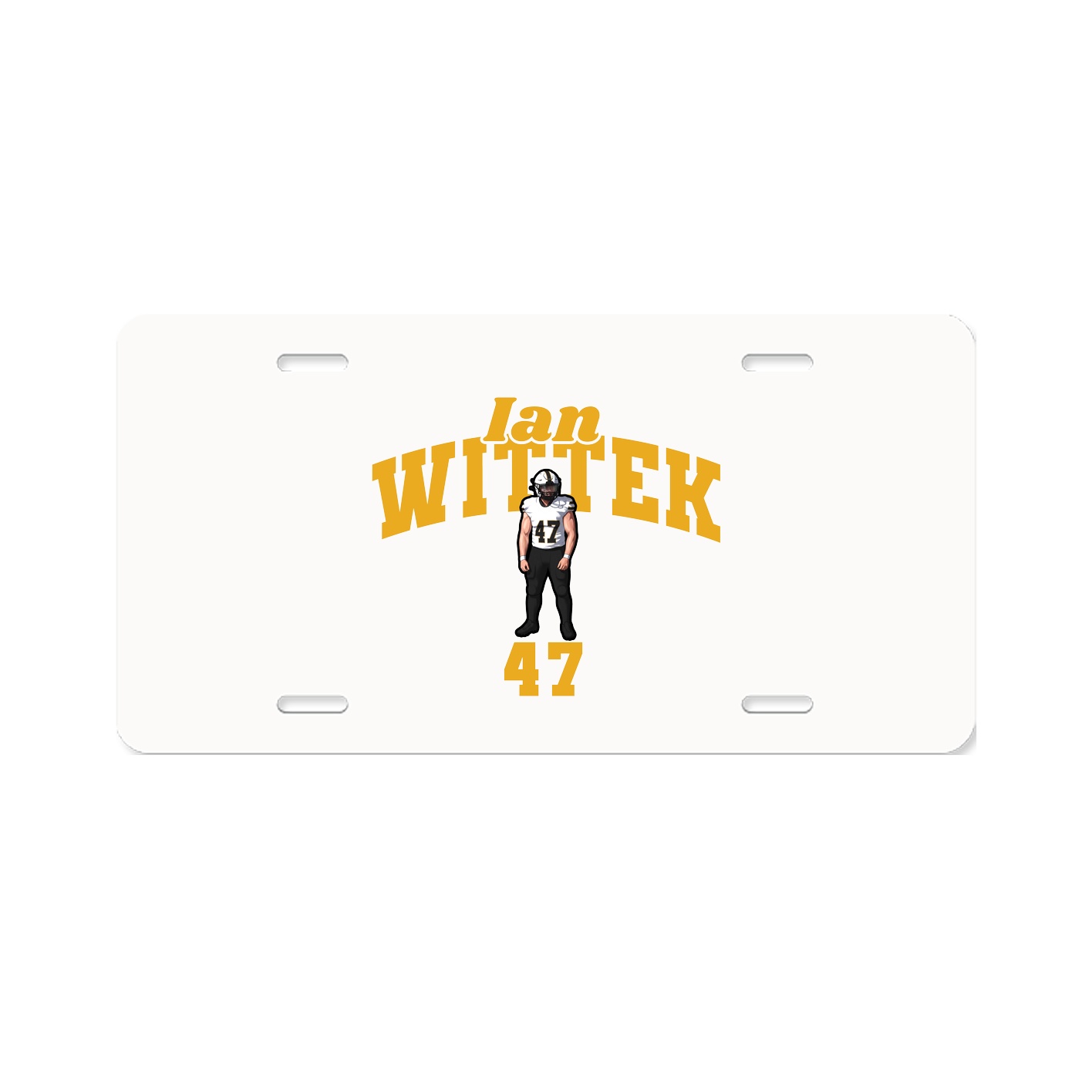 License Plate — Signature Arch in Classic