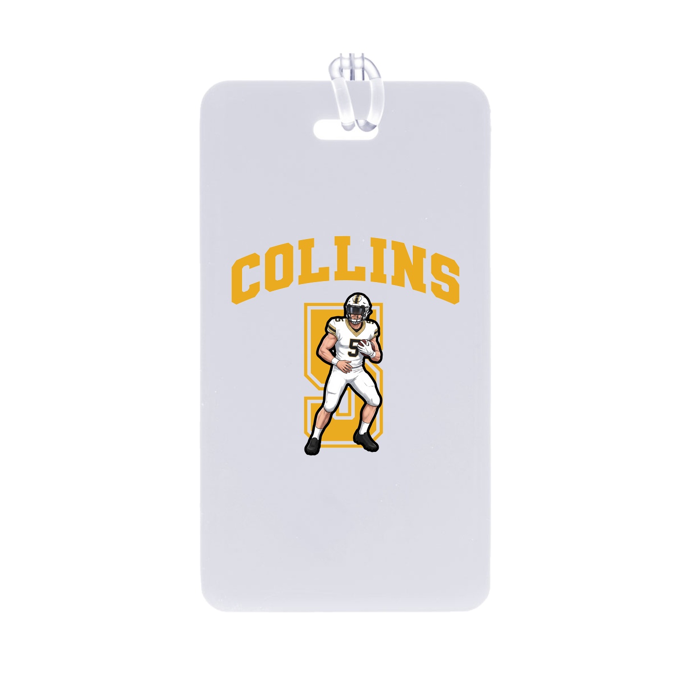 Bag Tag — Number in Classic