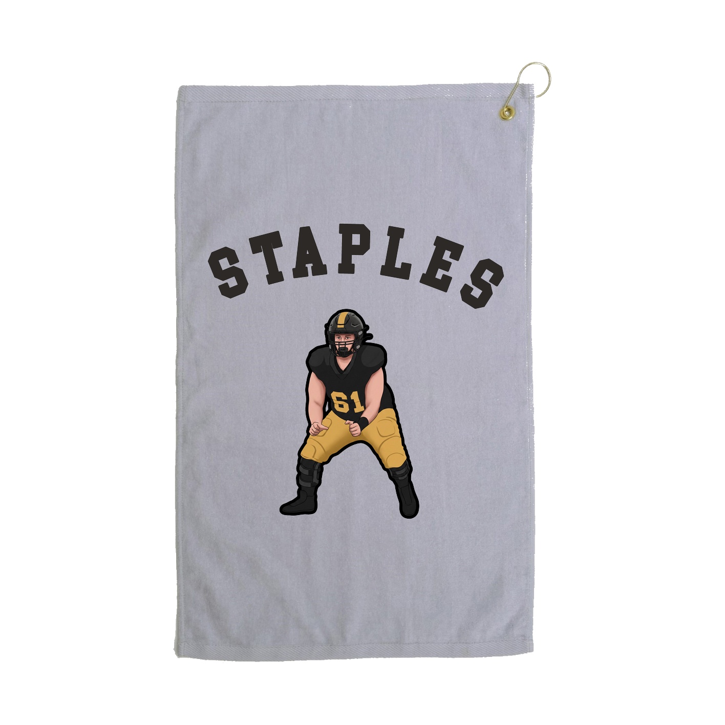 Golf Towel — Shirsey Arch in Grey