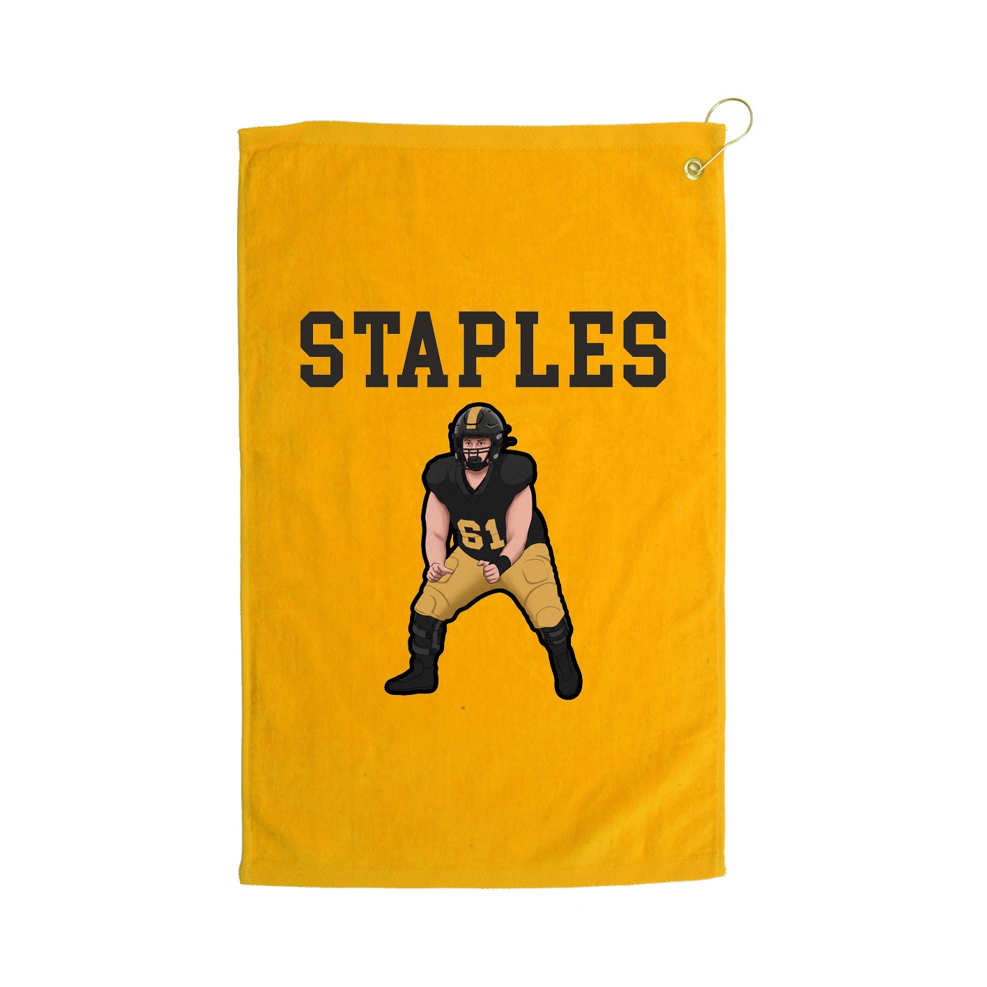 Golf Towel — Shirsey in Gold
