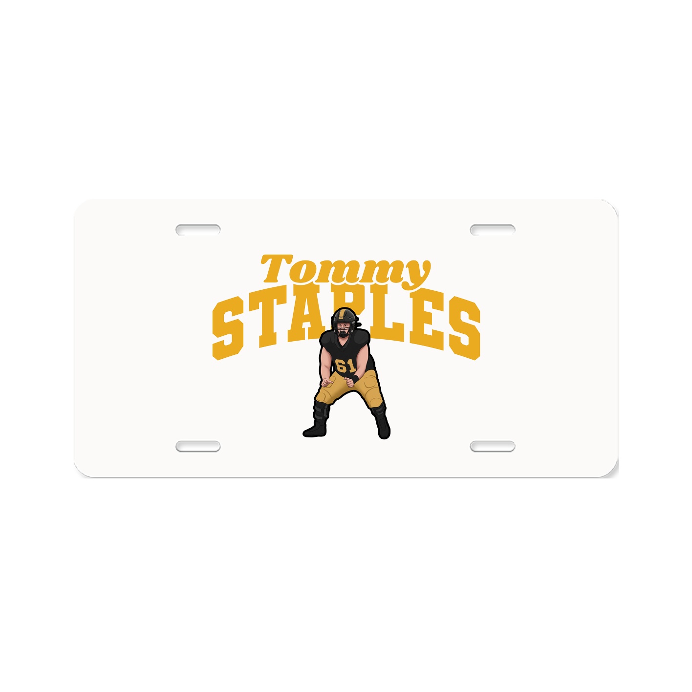License Plate — Signature Arch in Classic