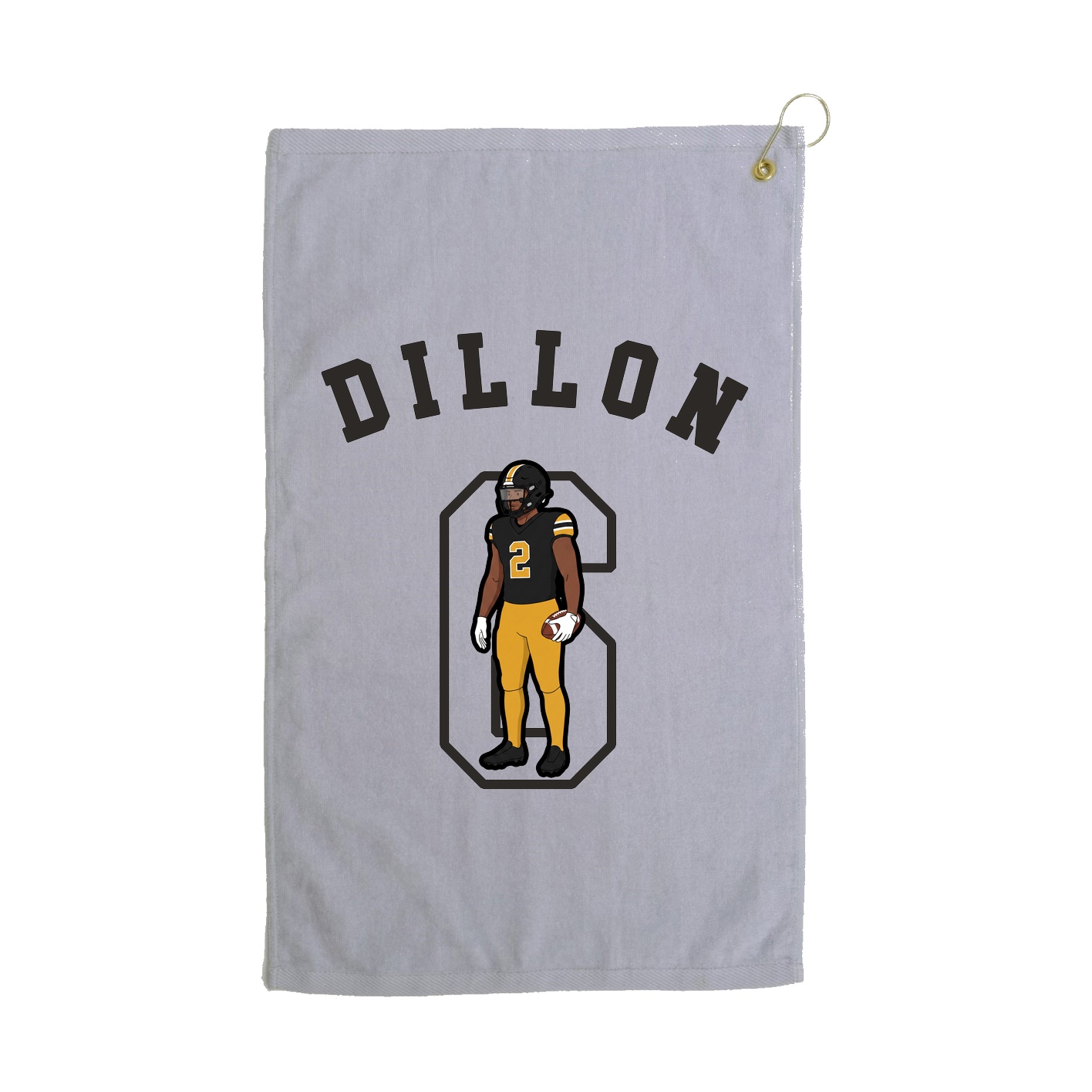 Golf Towel — Shirsey Arch in Grey