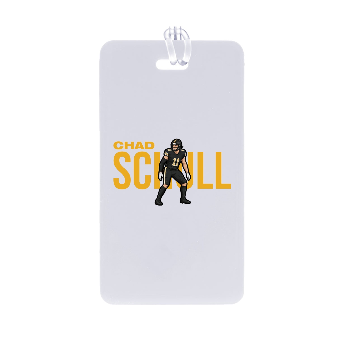 Bag Tag — Player Name in Classic