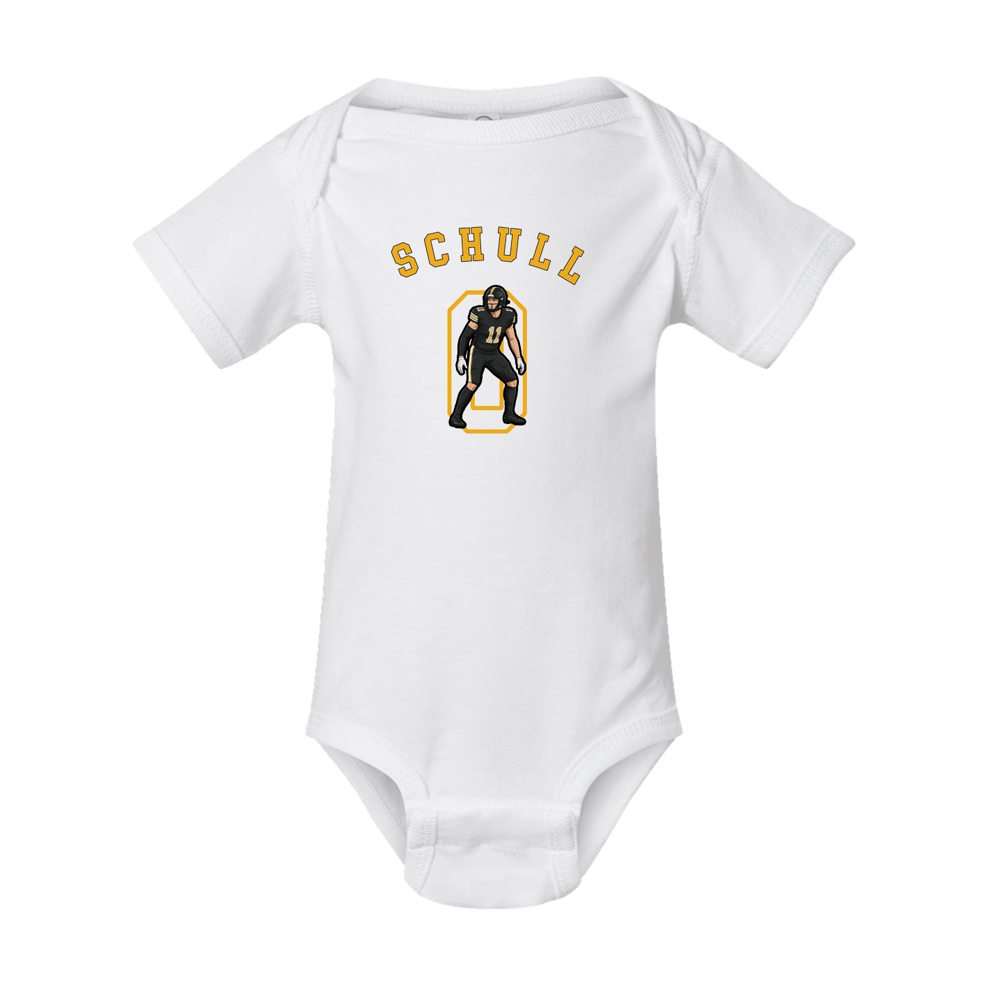 Baby Onesie — Shirsey Arch in White