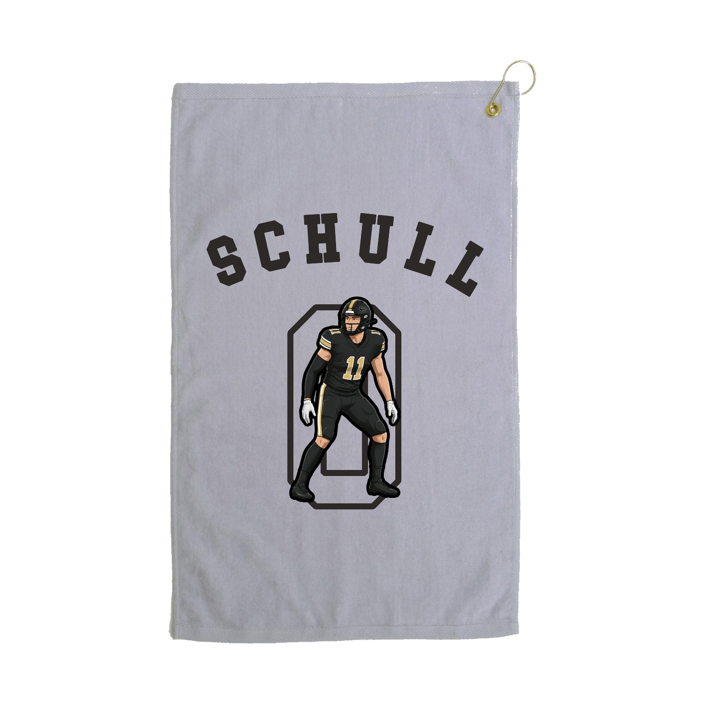 Golf Towel — Shirsey Arch in Grey