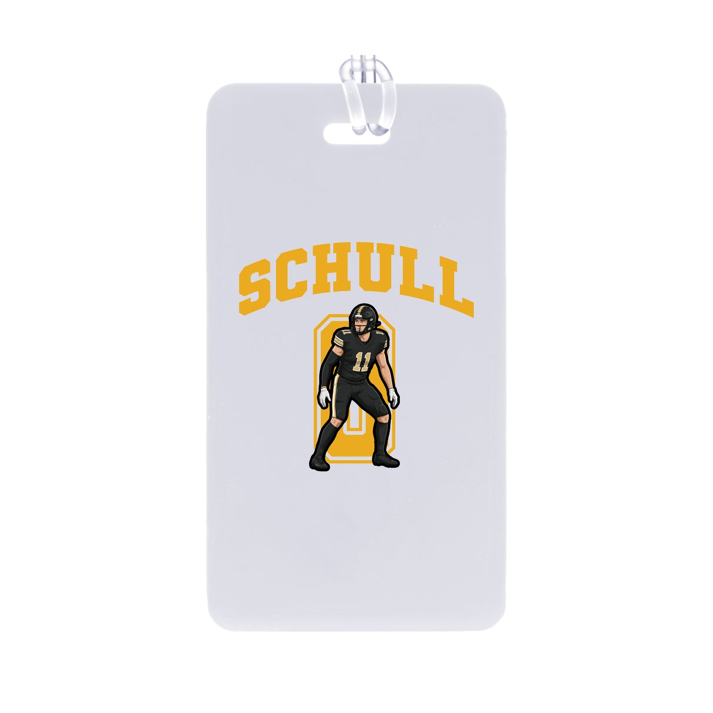 Bag Tag — Number in Classic