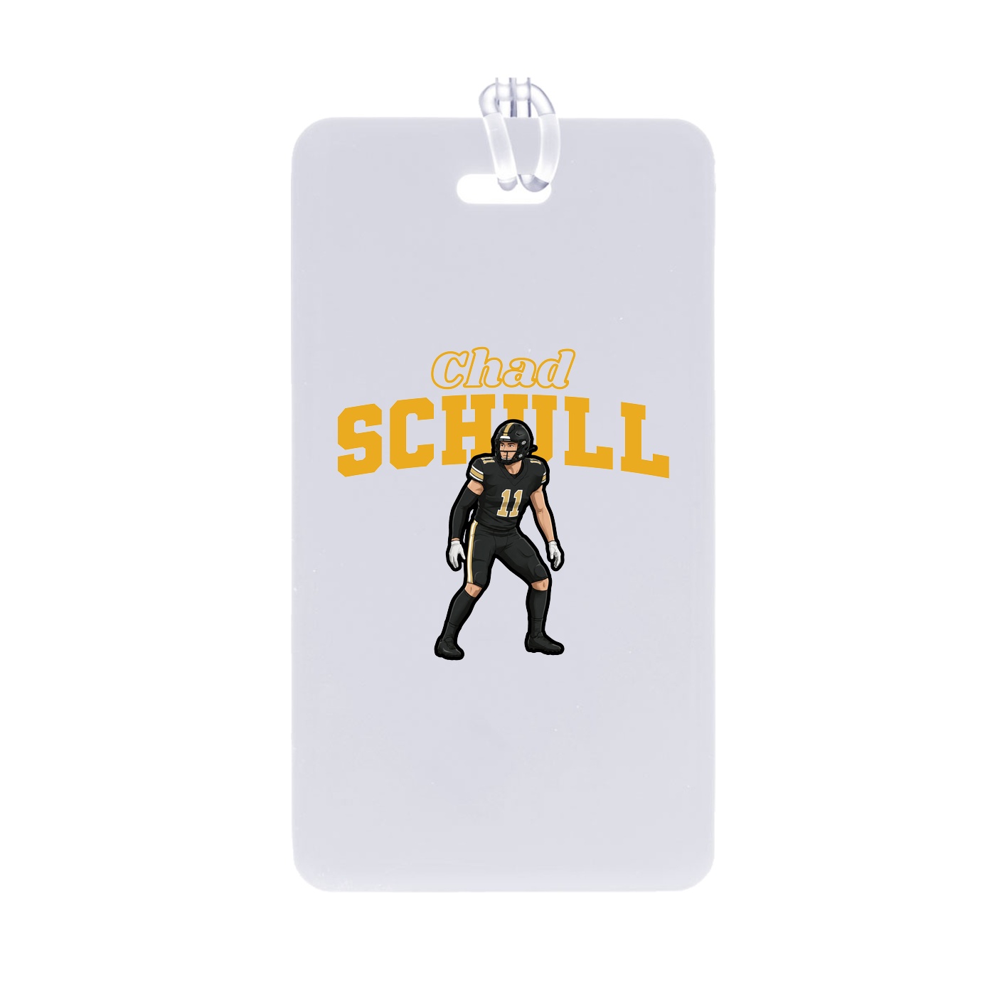Bag Tag — Name Arch in Classic