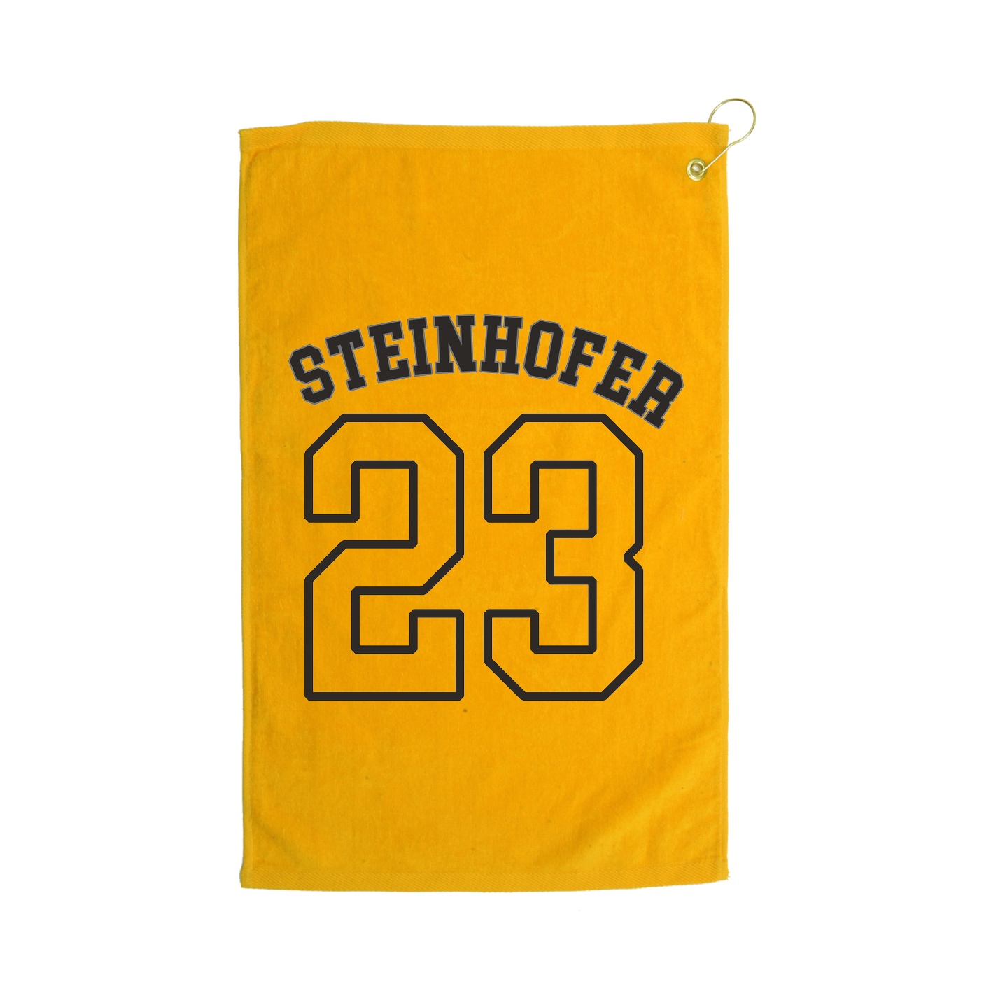 Golf Towel — Shirsey Arch in Gold