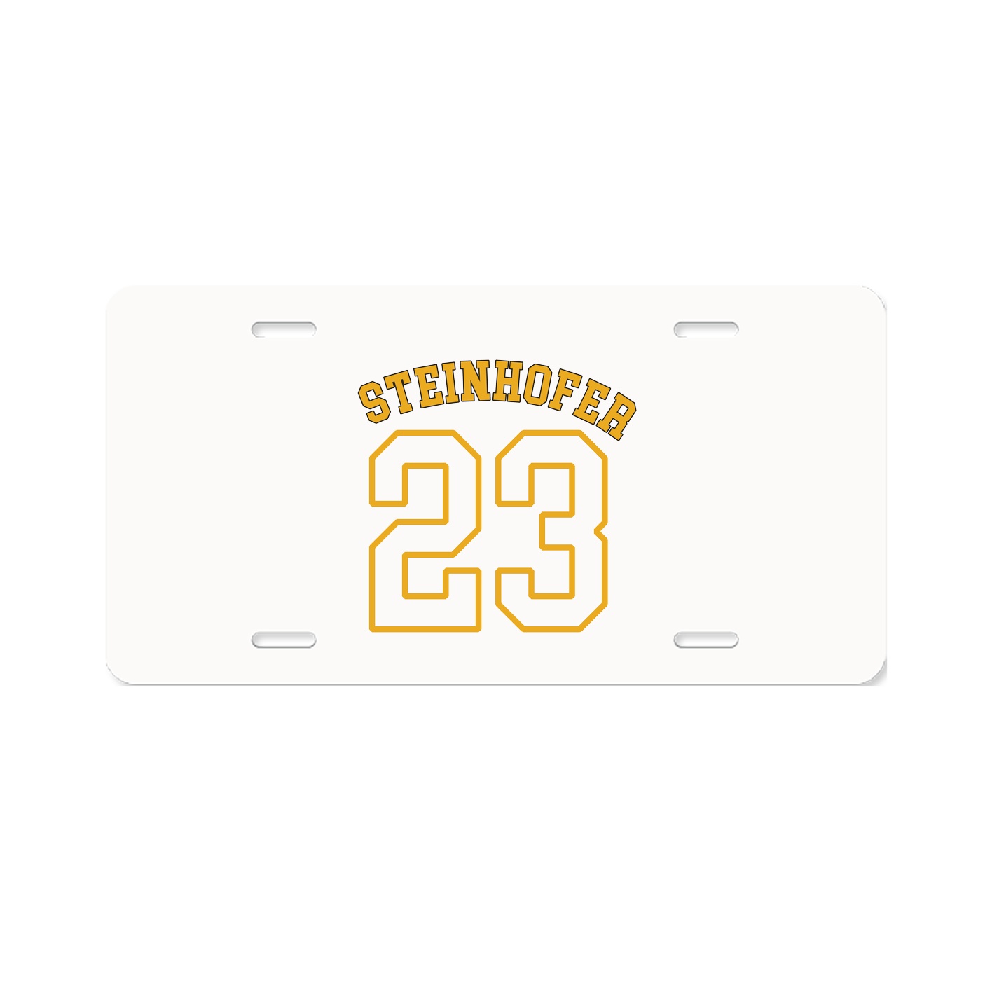 License Plate — Shirsey Arch in Classic