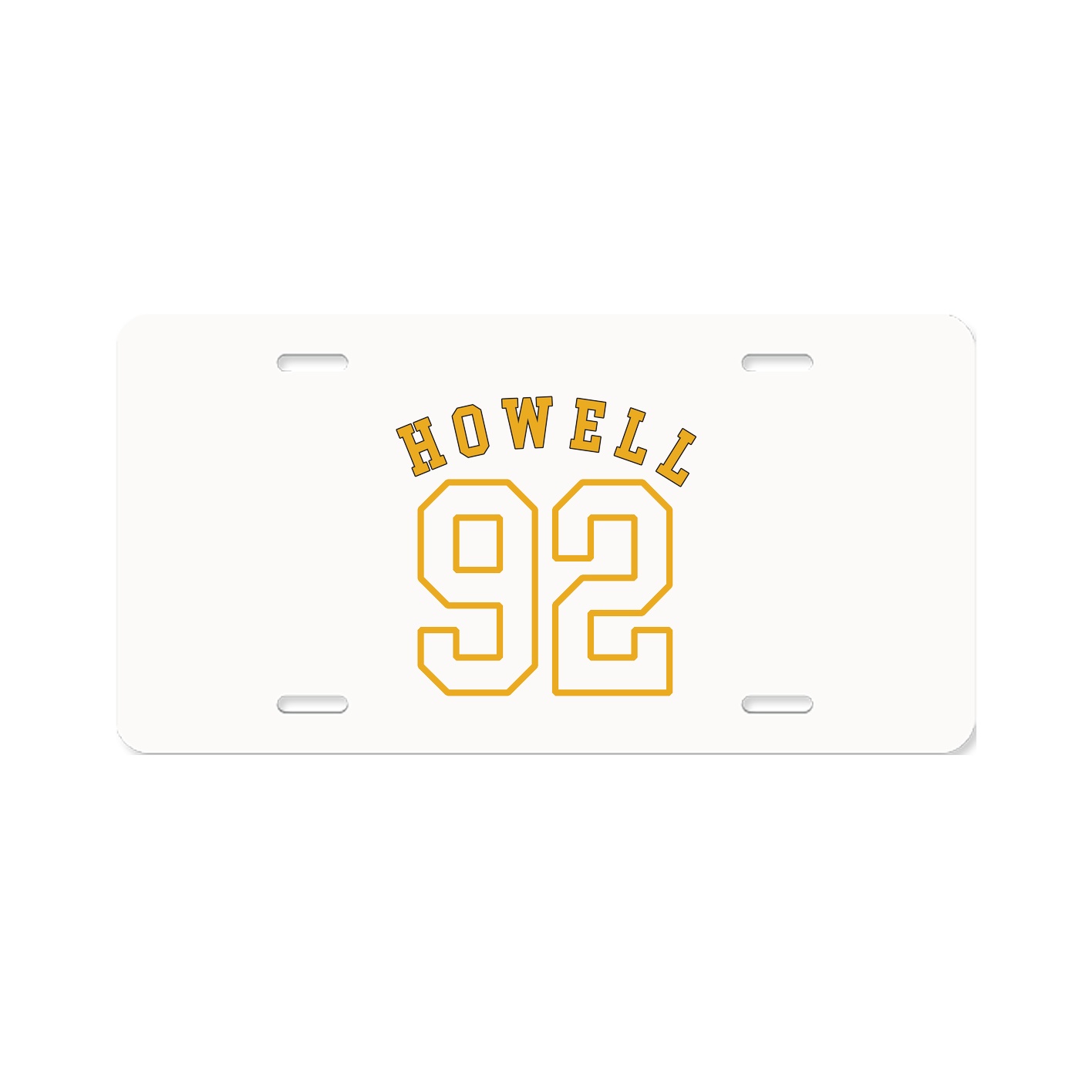 License Plate — Shirsey Arch in Classic