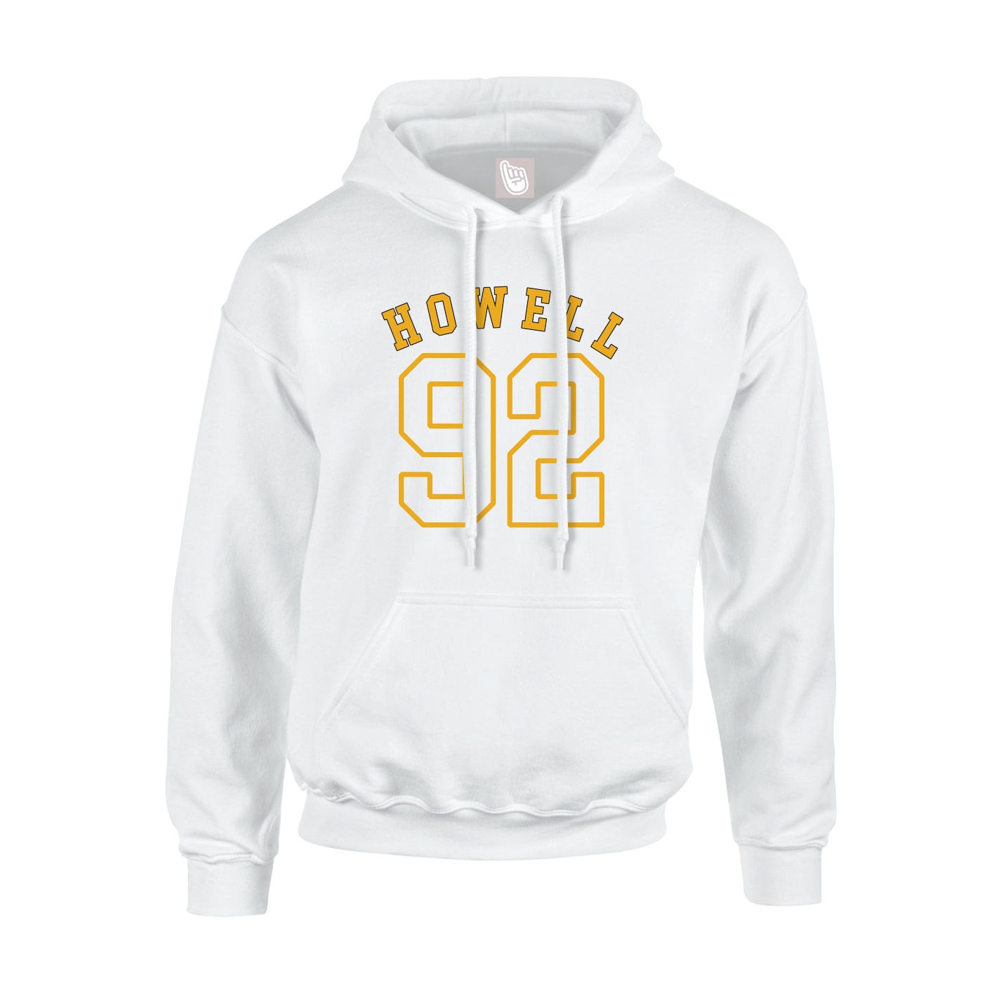 Hoodie — Shirsey Arch in White