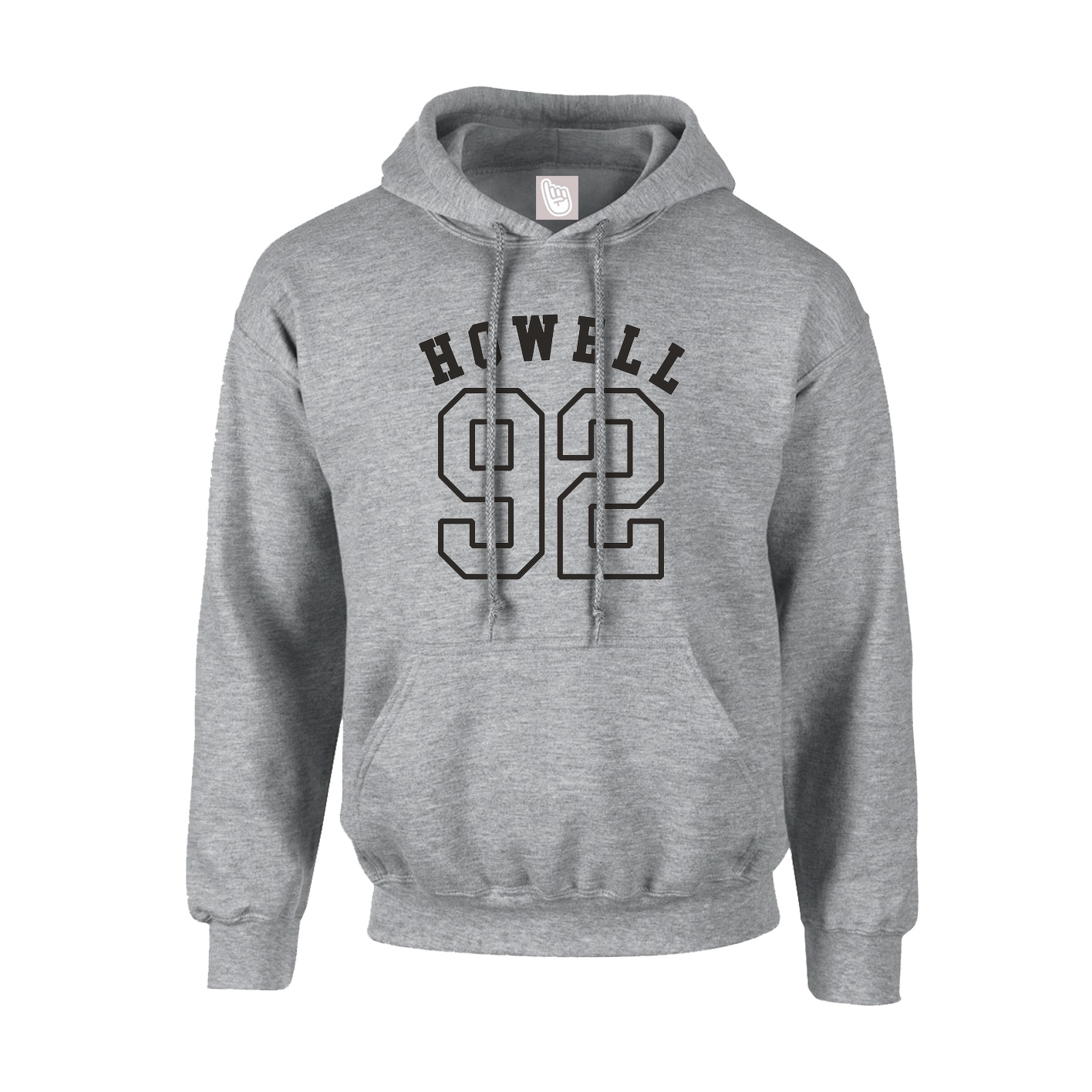 Youth Hoodie — Shirsey Arch in Grey