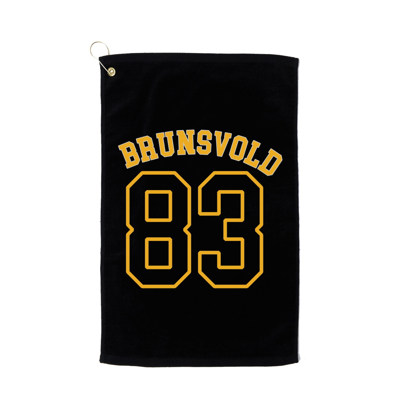 Golf Towel — Shirsey Arch in Black