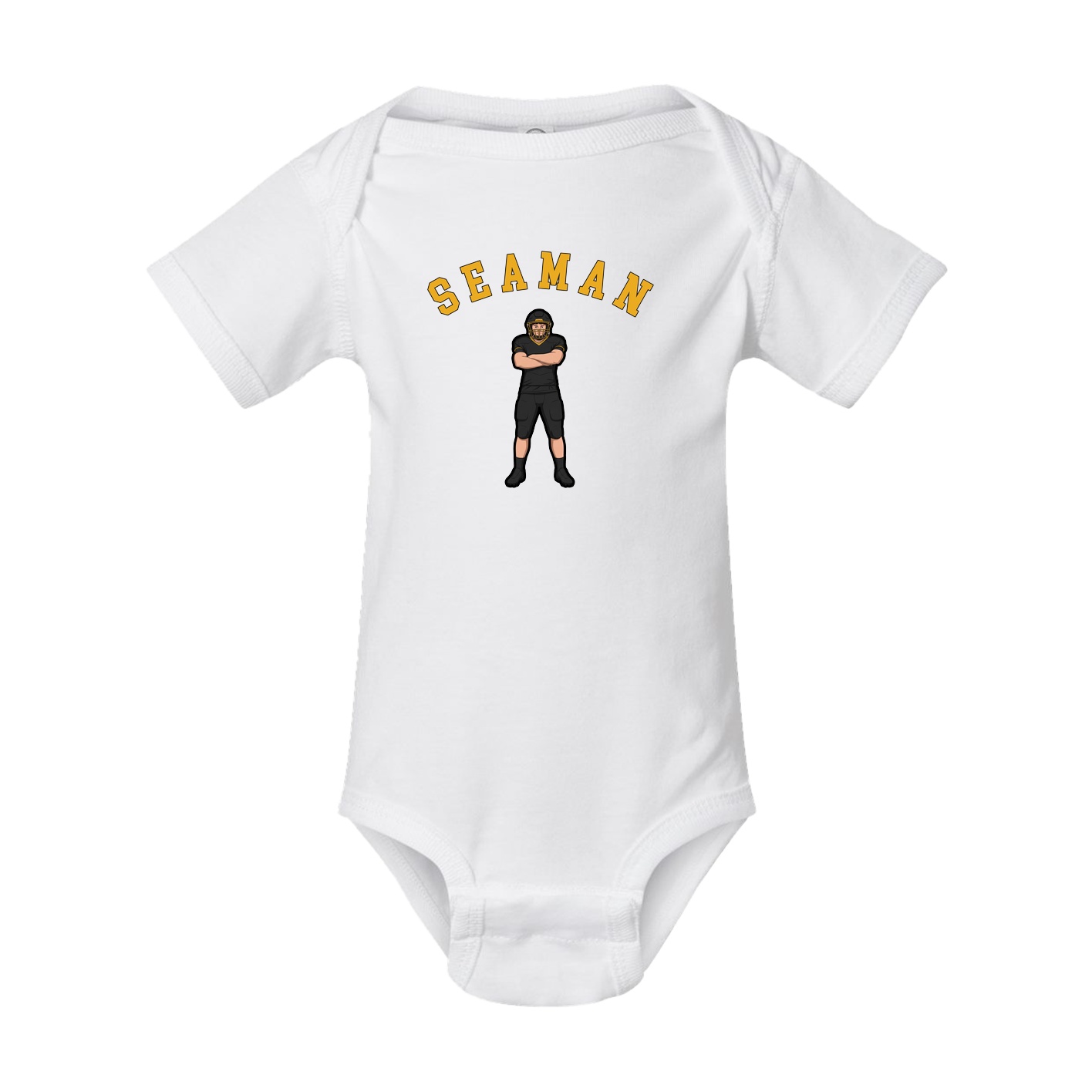 Baby Onesie — Shirsey Arch in White
