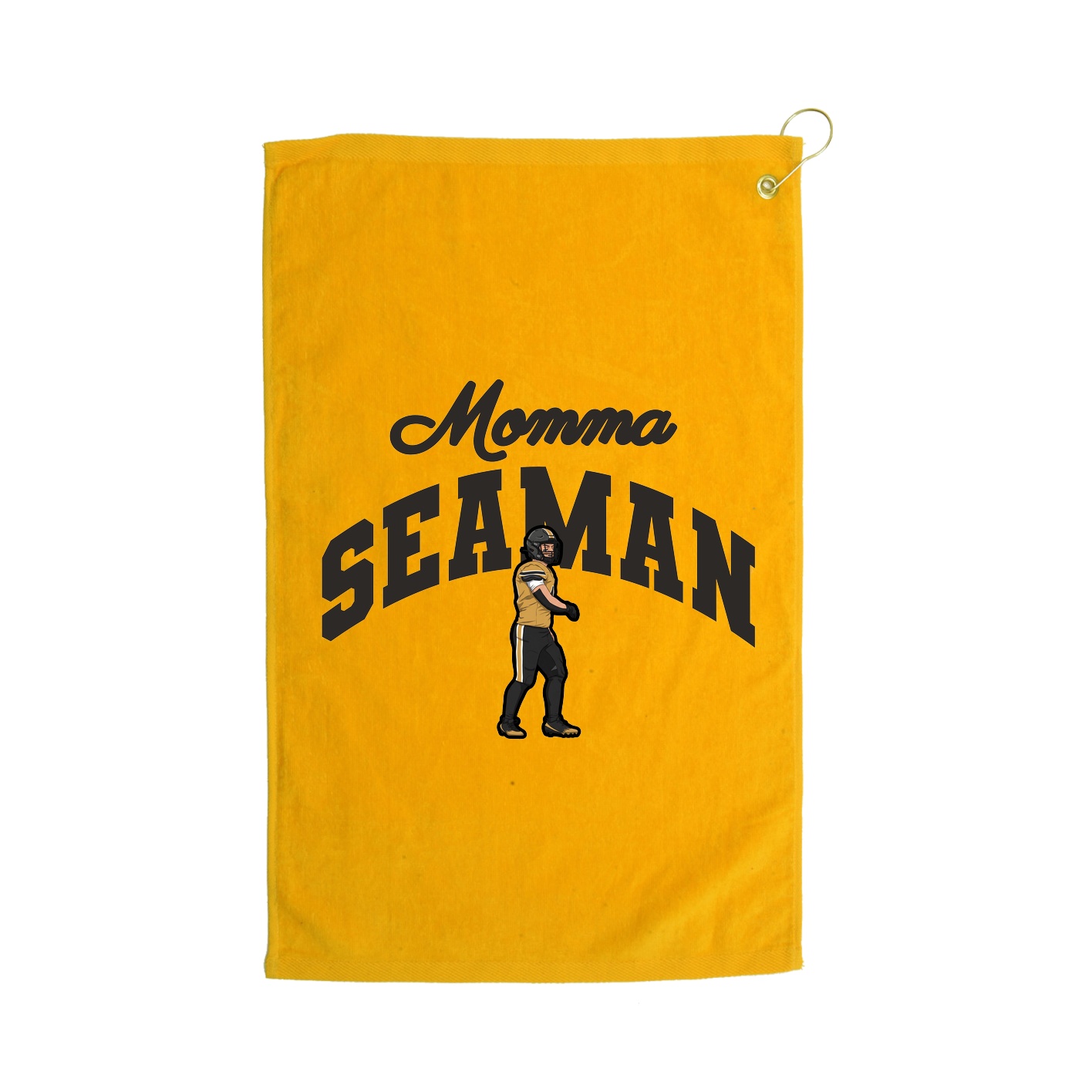 Golf Towel — Mothers Day Arch in Gold