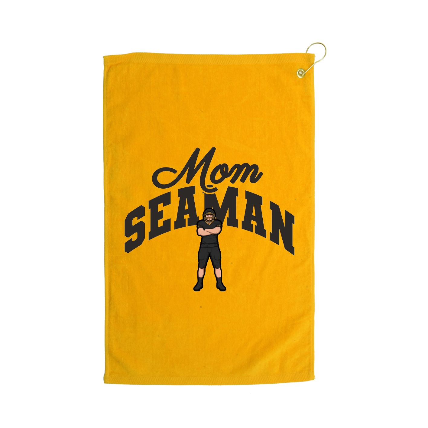 Golf Towel — Mothers Day Arch in Gold