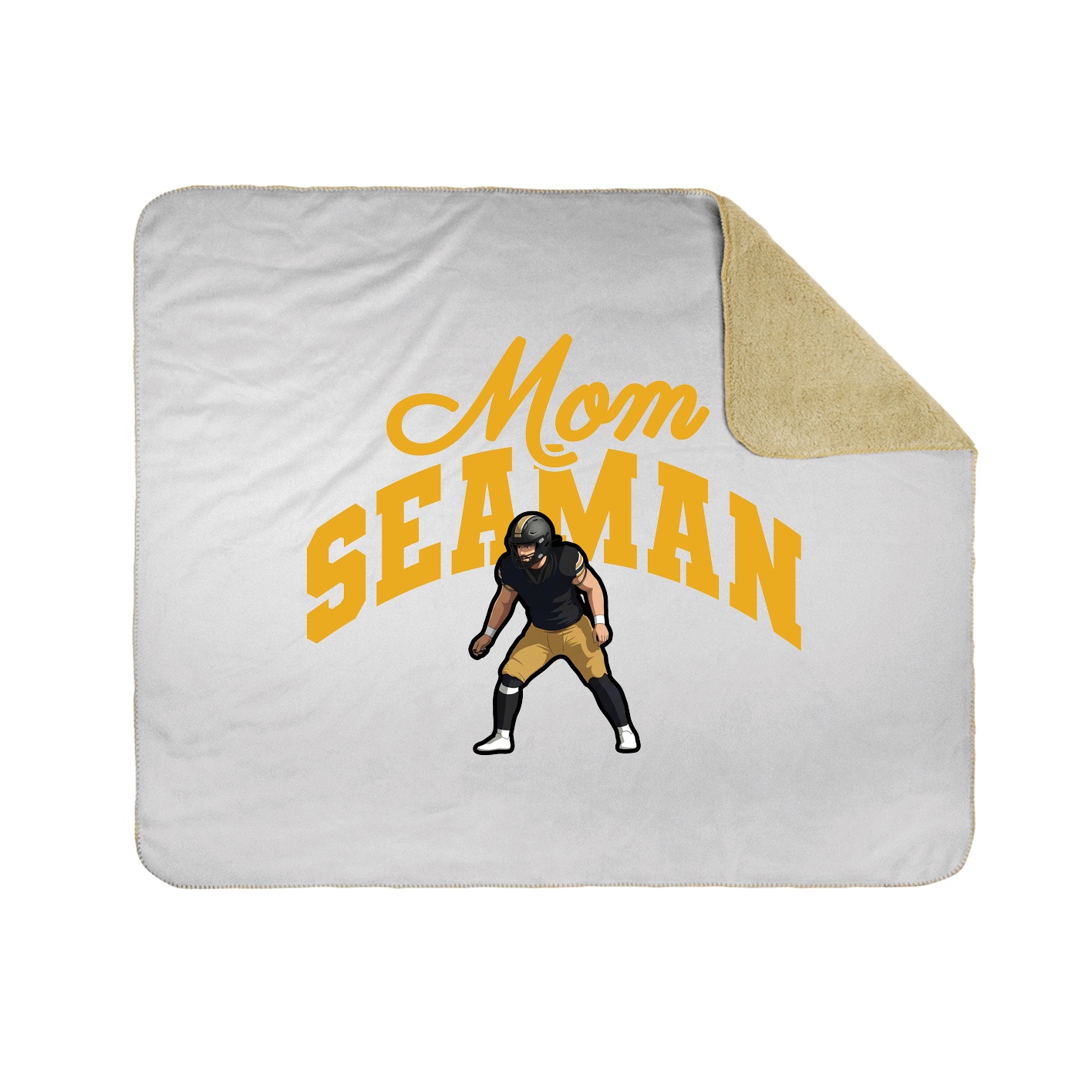 Throw Blanket — Mothers Day Arch in White