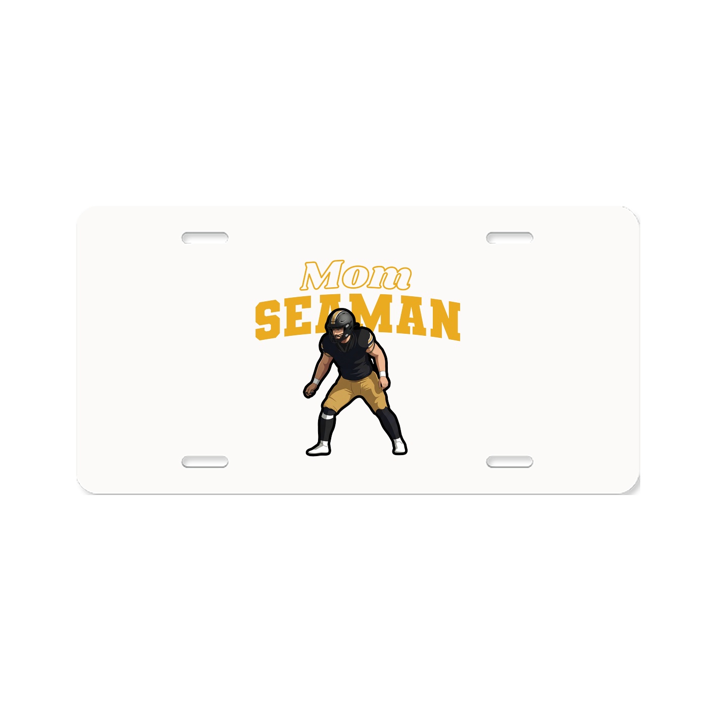 License Plate — Mothers Day Block in Classic
