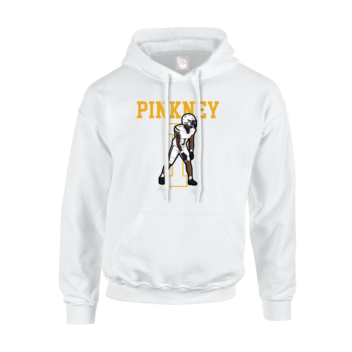 Hoodie — Shirsey in White