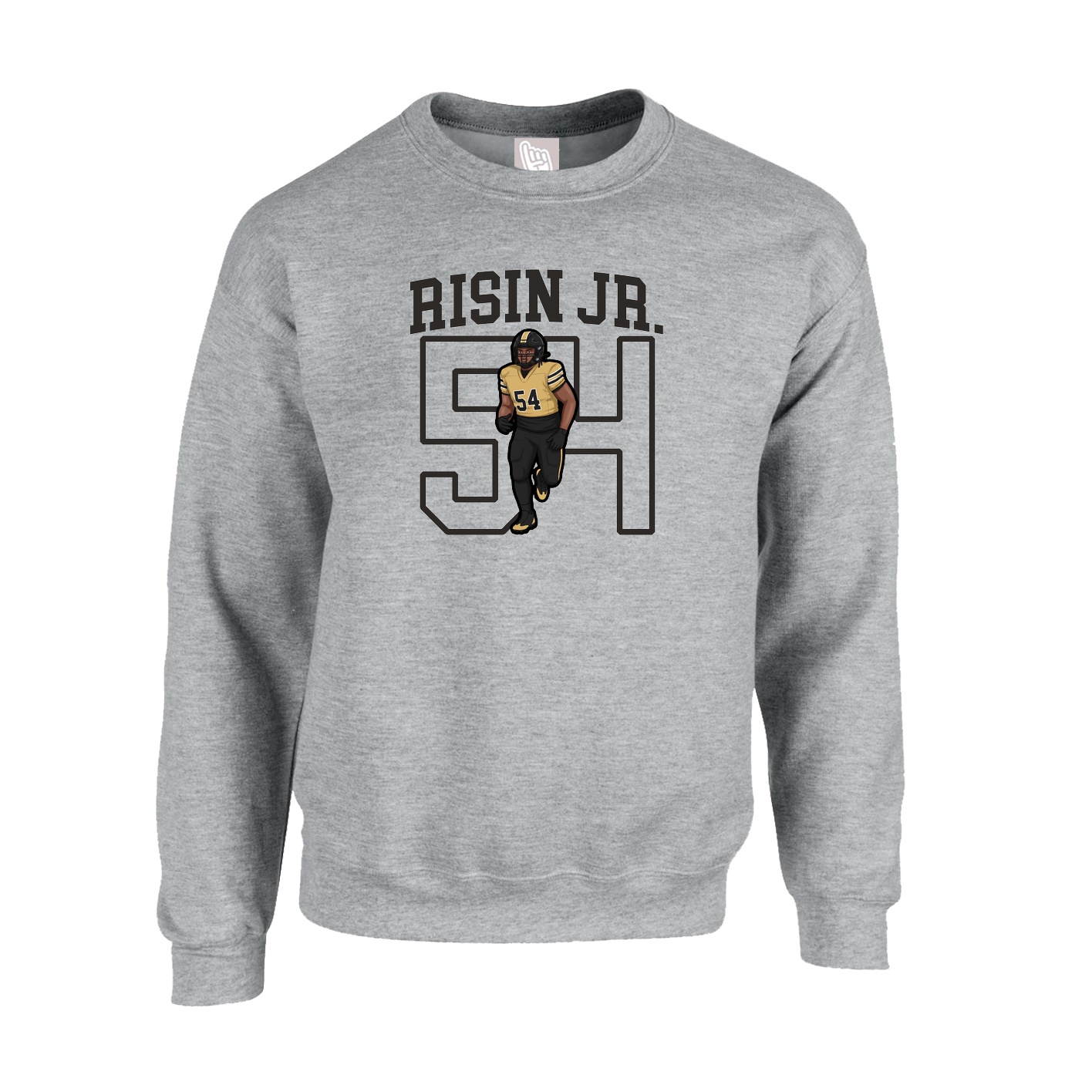Fleece Crew — Shirsey in Grey
