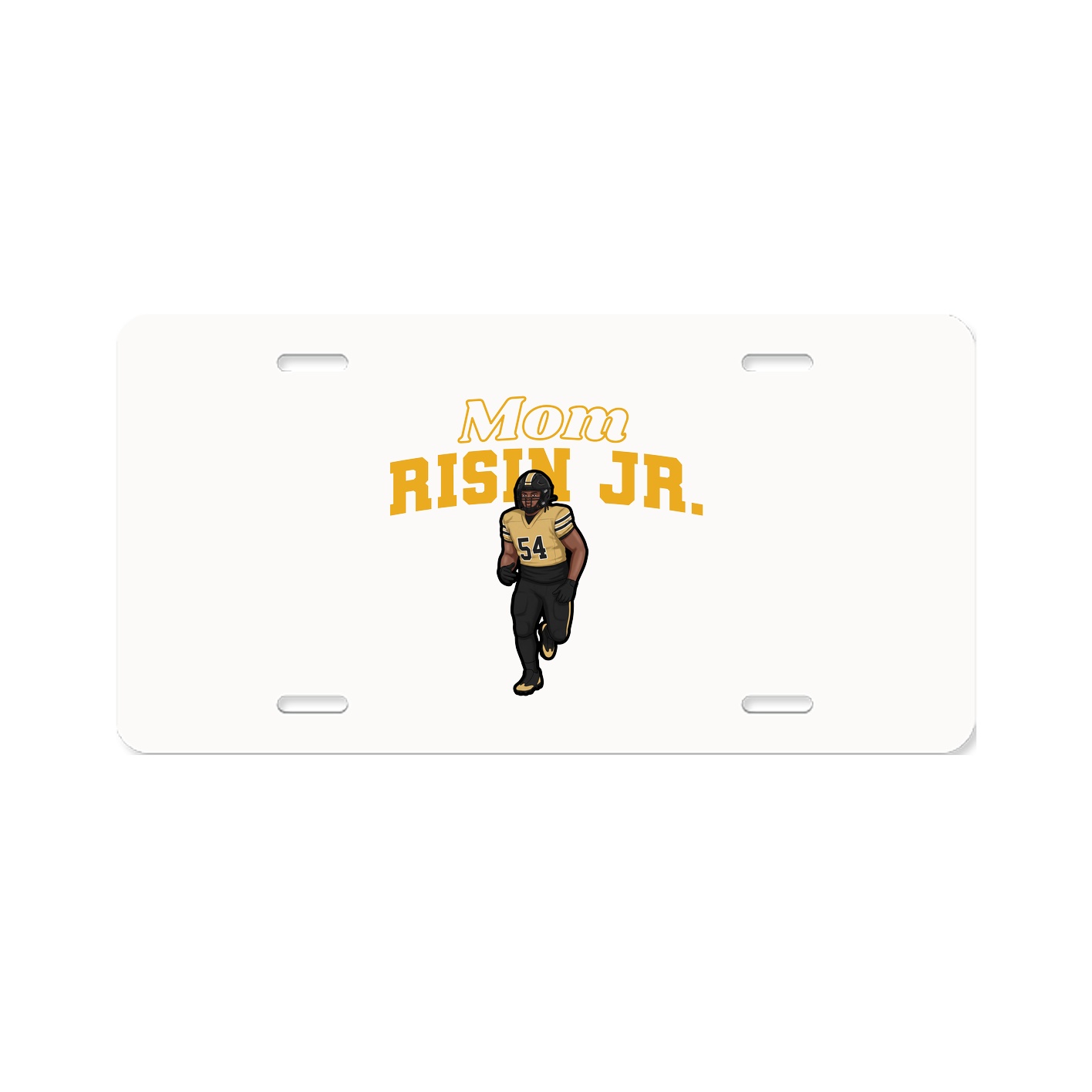 License Plate — Mothers Day Block in Classic