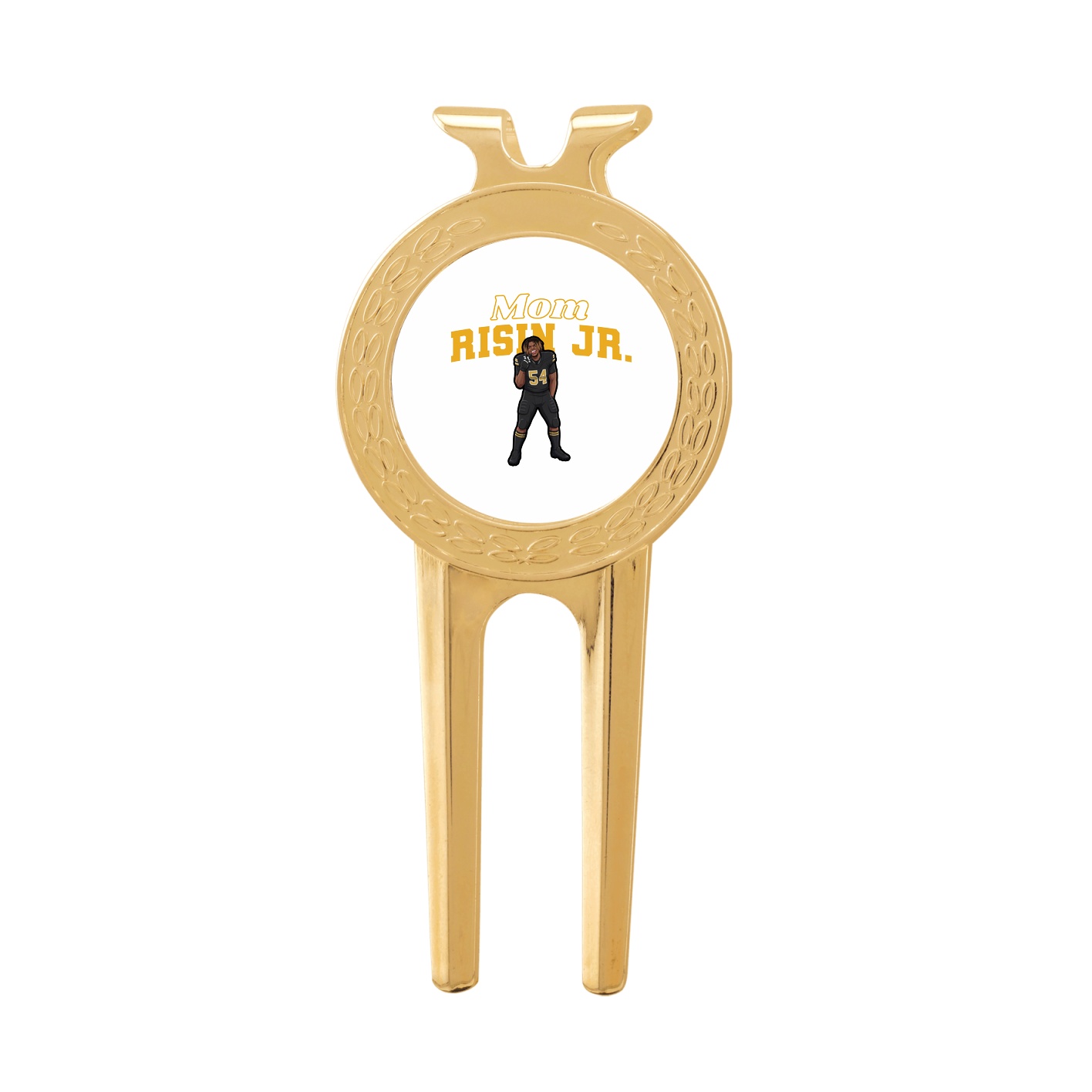 Divot Tool with Ball Marker — Mothers Day Block in Classic