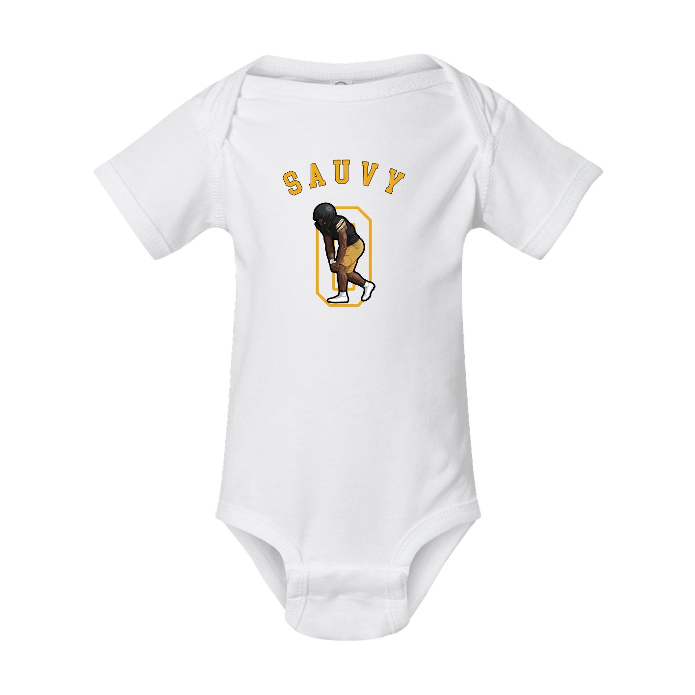 Baby Onesie — Shirsey Arch in White