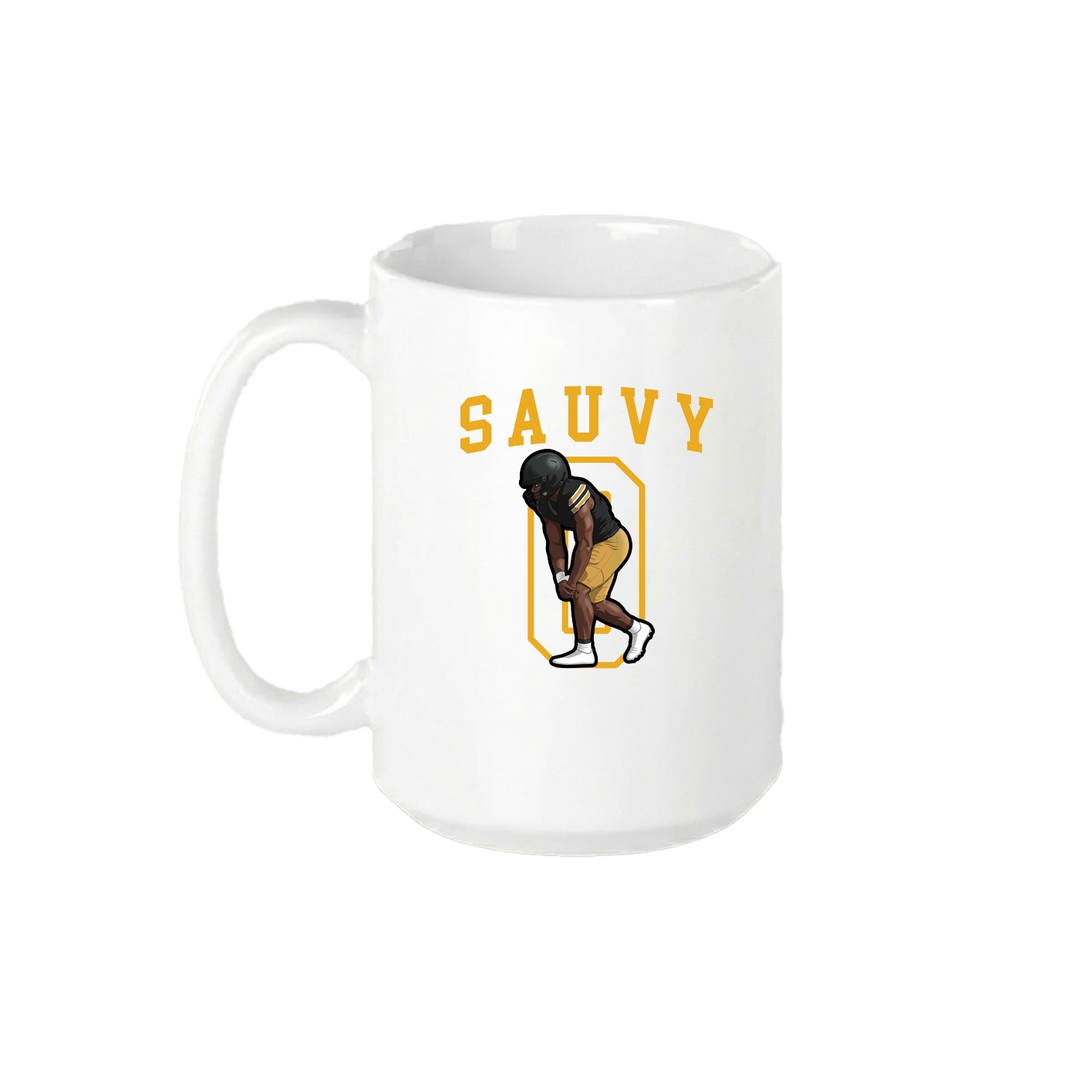 15oz Coffee Mug — Shirsey in White
