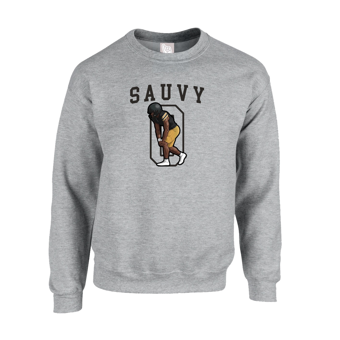 Fleece Crew — Shirsey in Grey