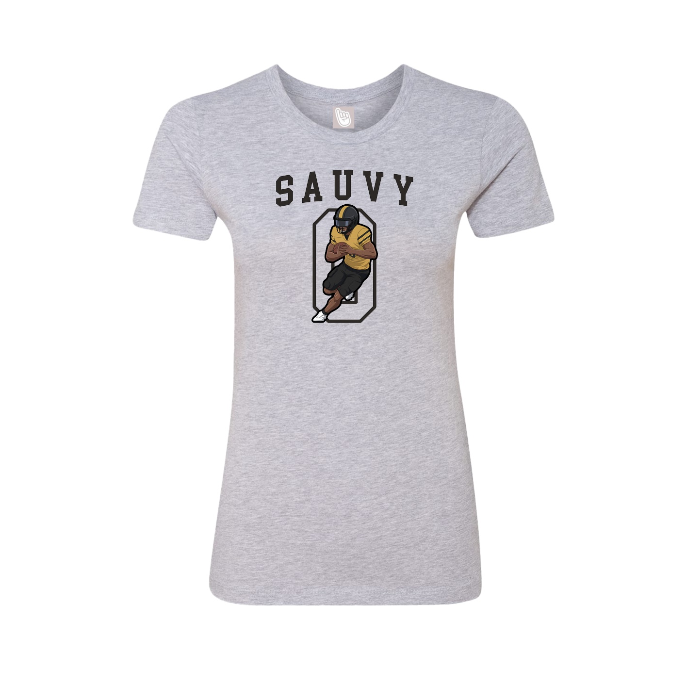 Fitted Women's Tee — Shirsey in Grey