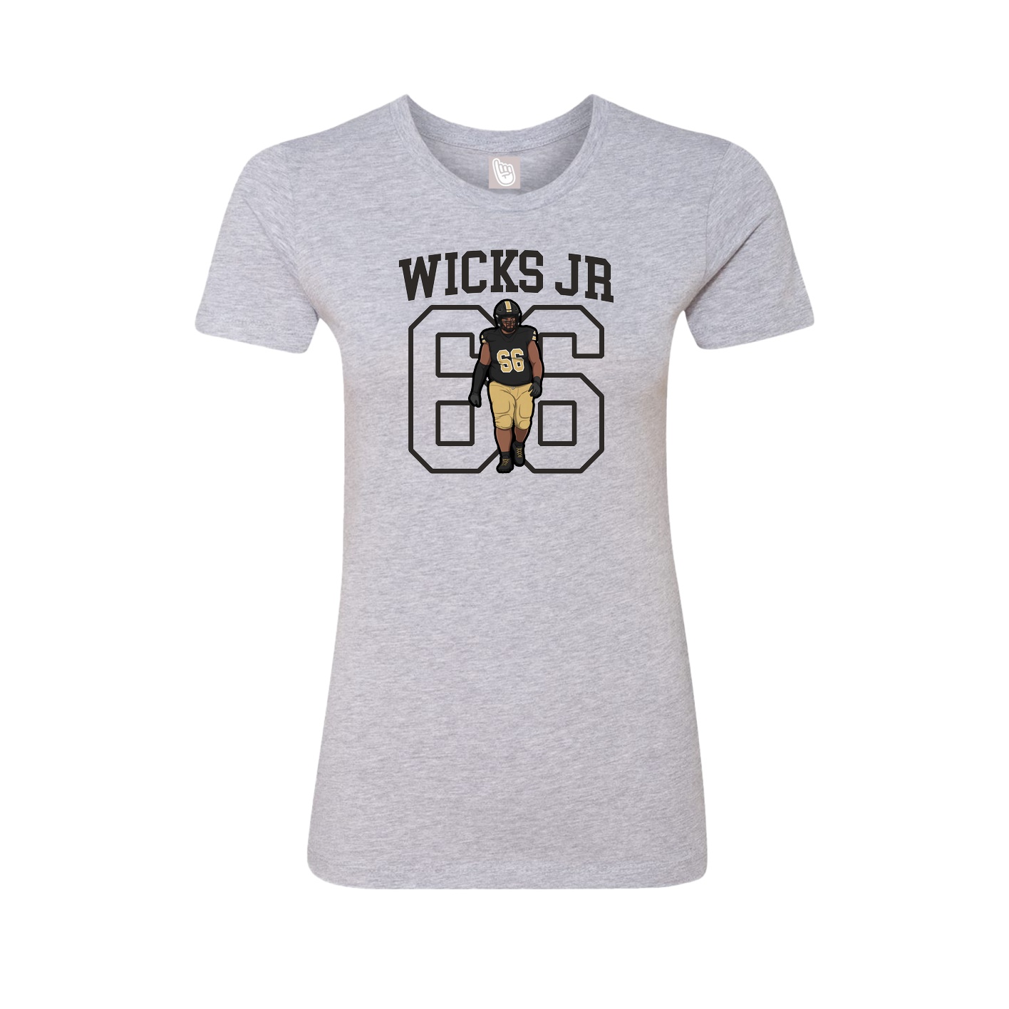 Fitted Women's Tee — Shirsey in Grey