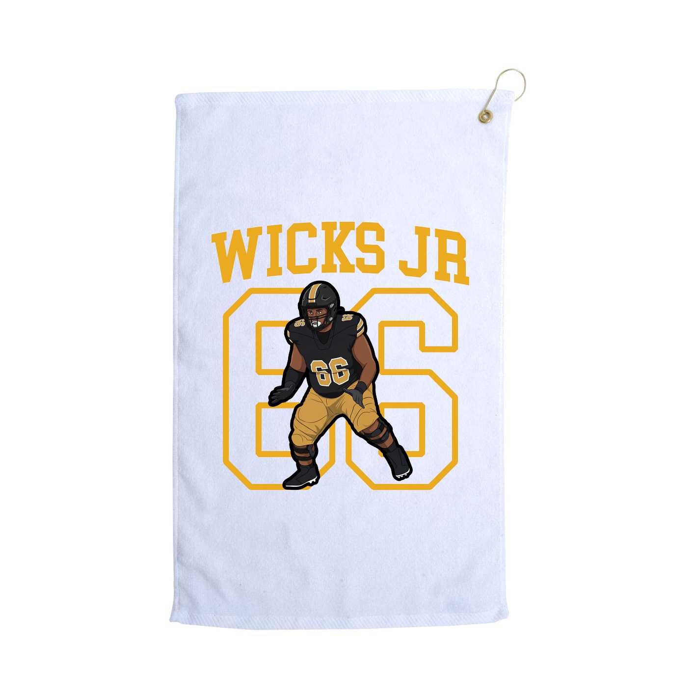 Golf Towel — Shirsey in White