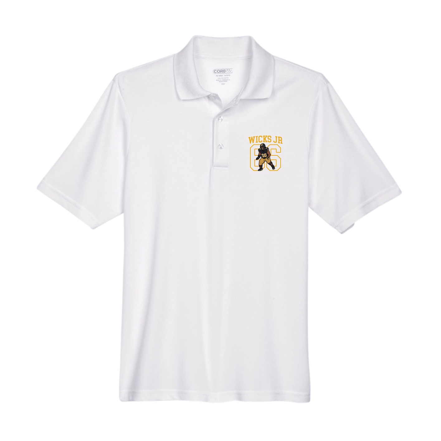 Performance Polo — Shirsey in White
